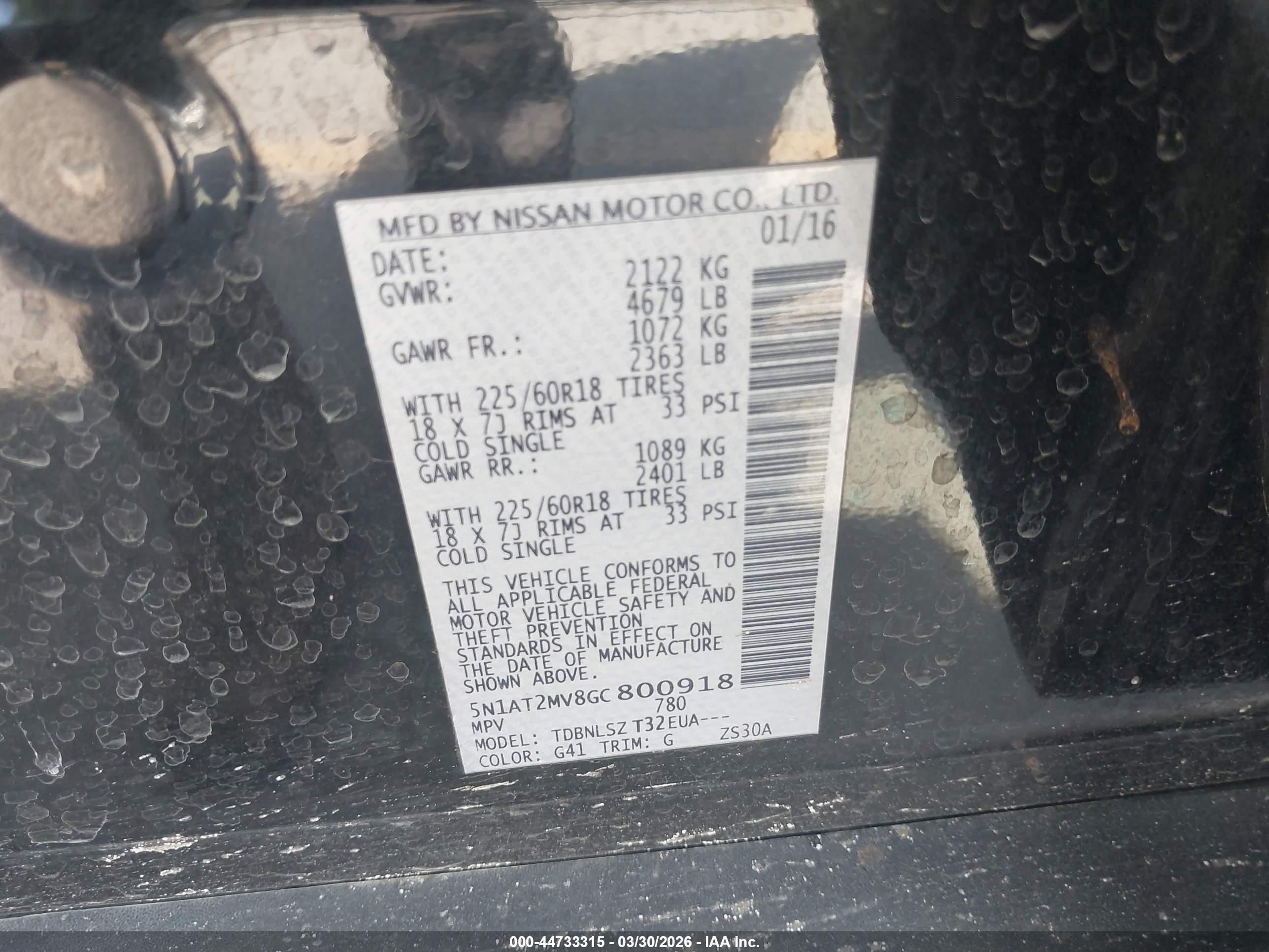 NISSAN ROGUE image 9