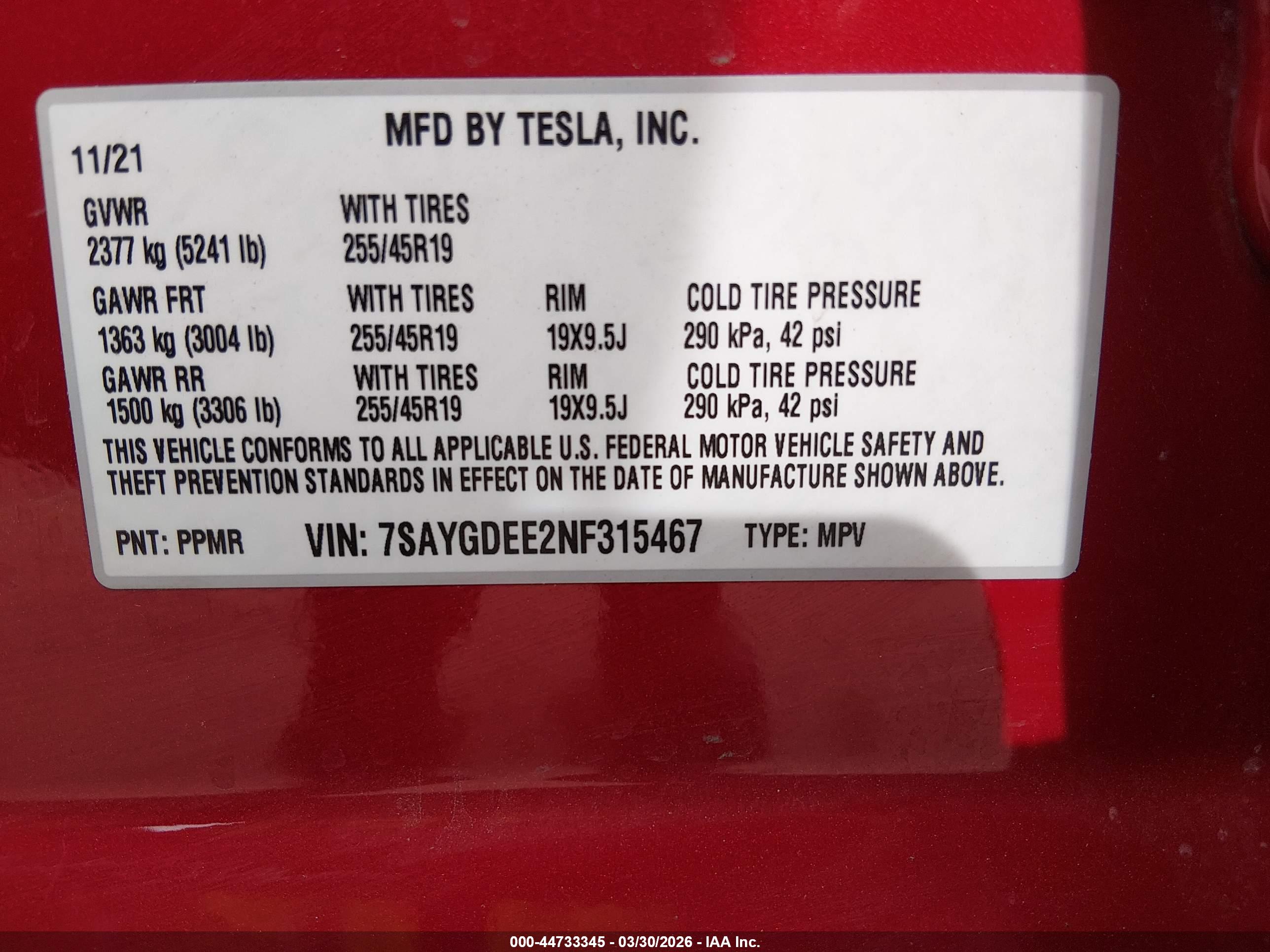 TESLA MODEL image 9