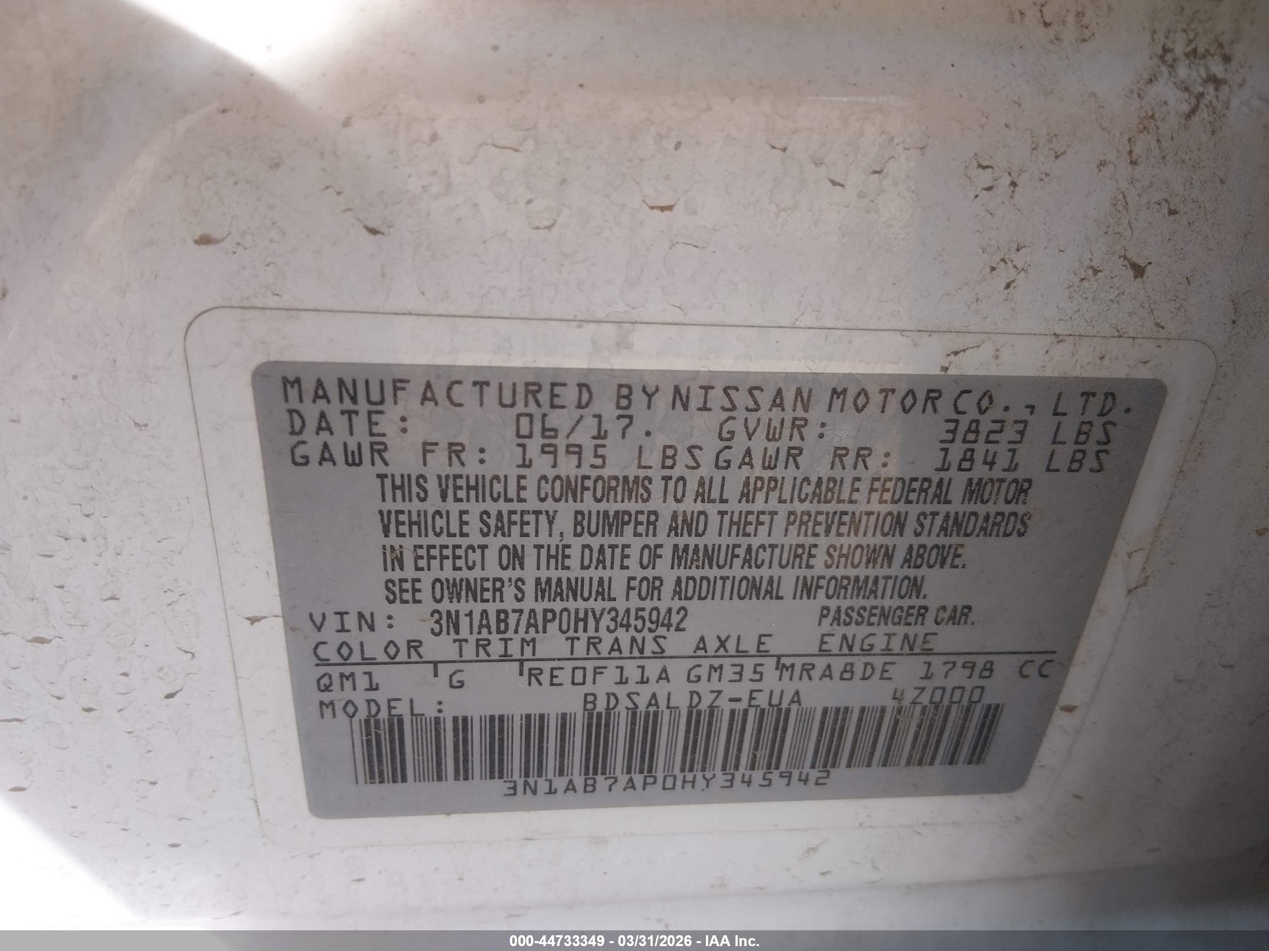 NISSAN SENTRA image 9