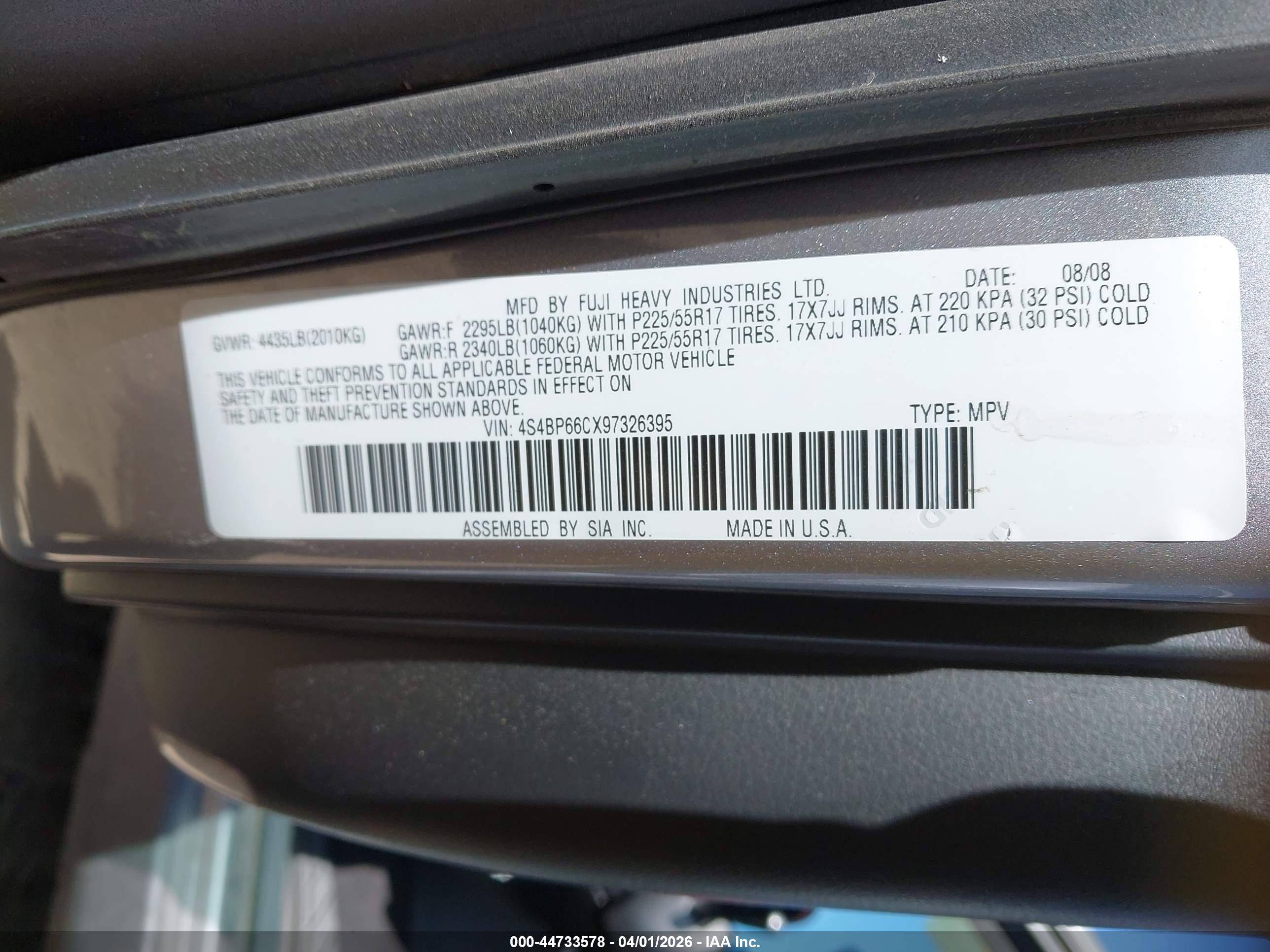 SUBARU OUTBACK image 9