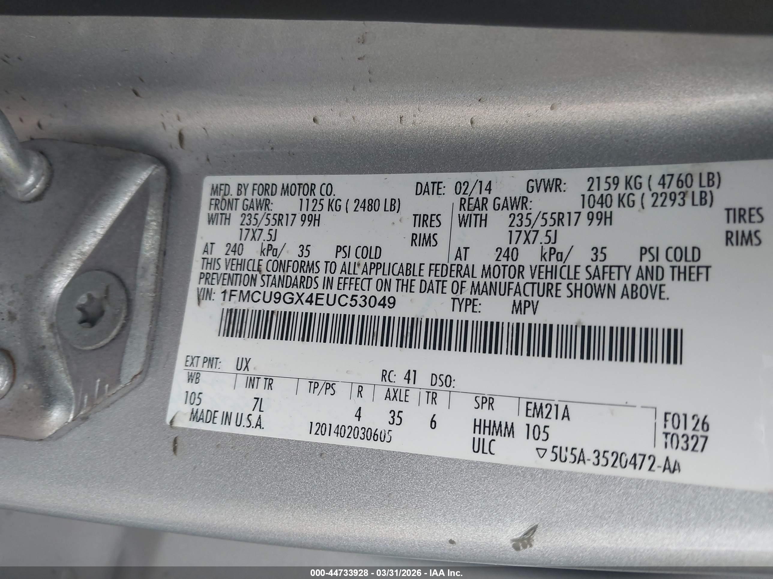 FORD ESCAPE image 9