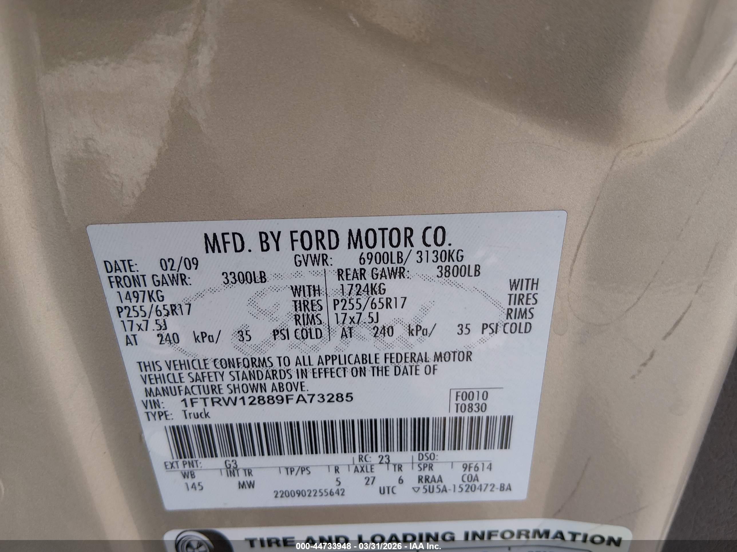 FORD F-150 image 9