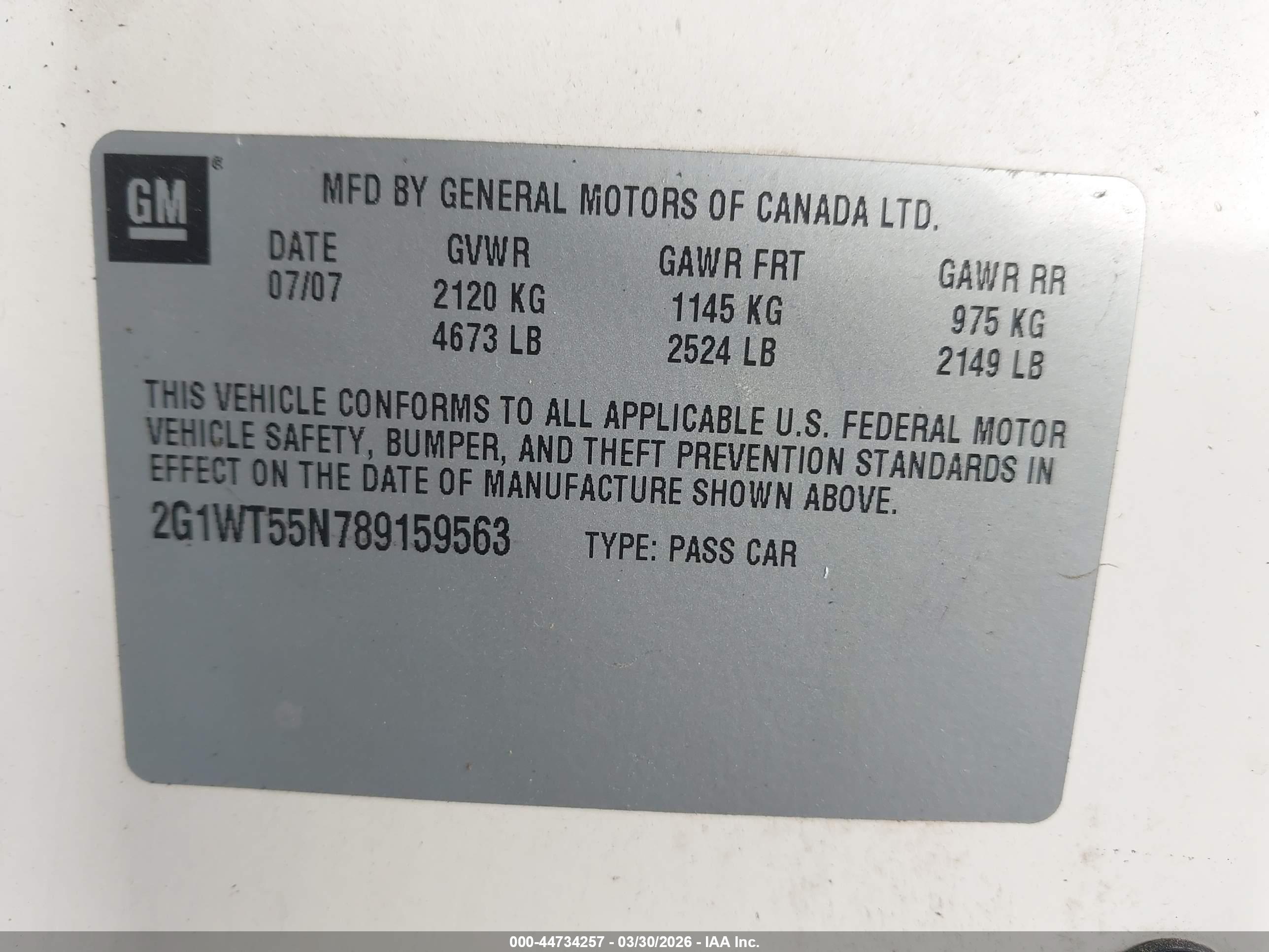 CHEVROLET IMPALA image 9
