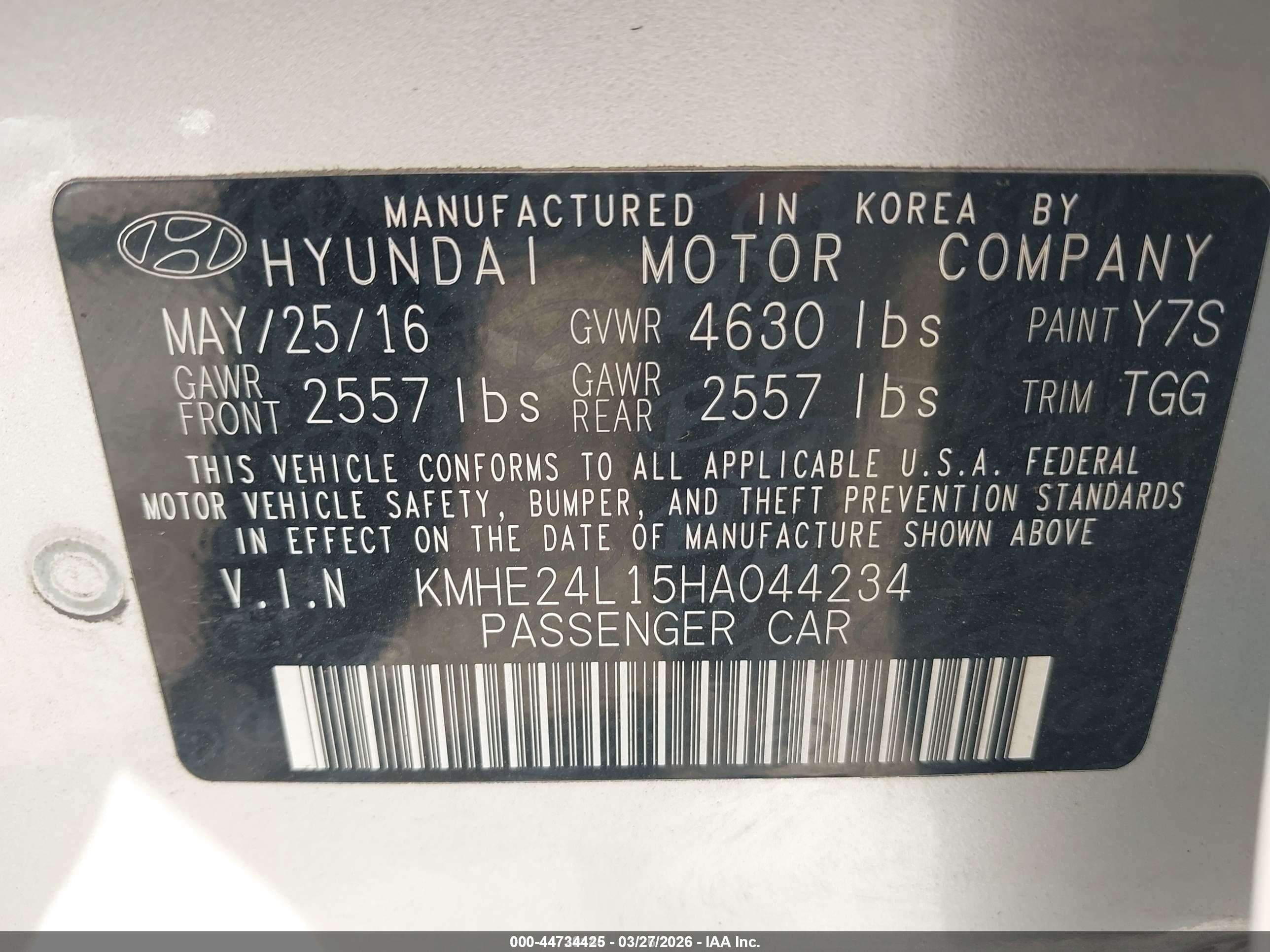 HYUNDAI SONATA image 9