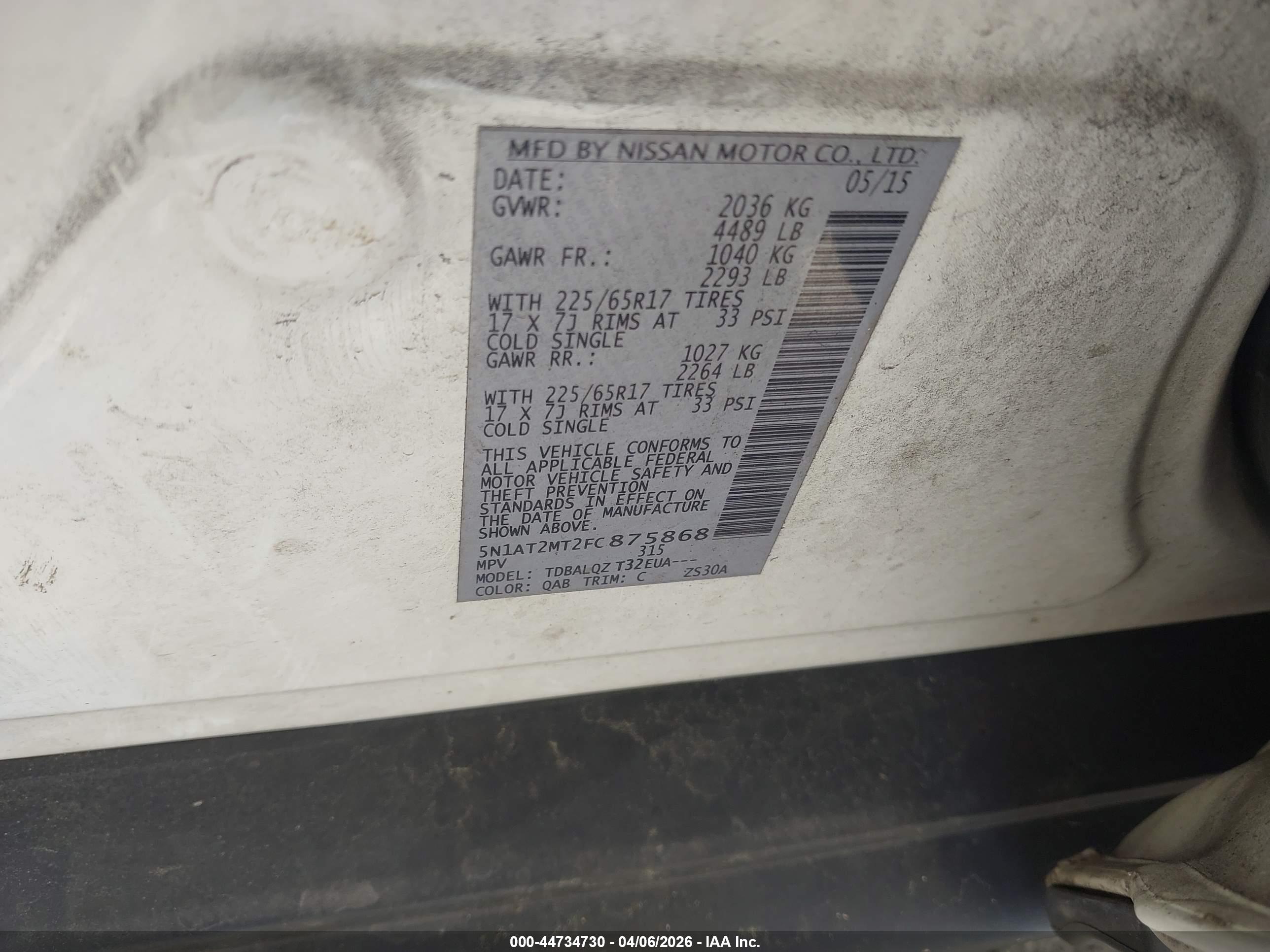 NISSAN ROGUE image 9