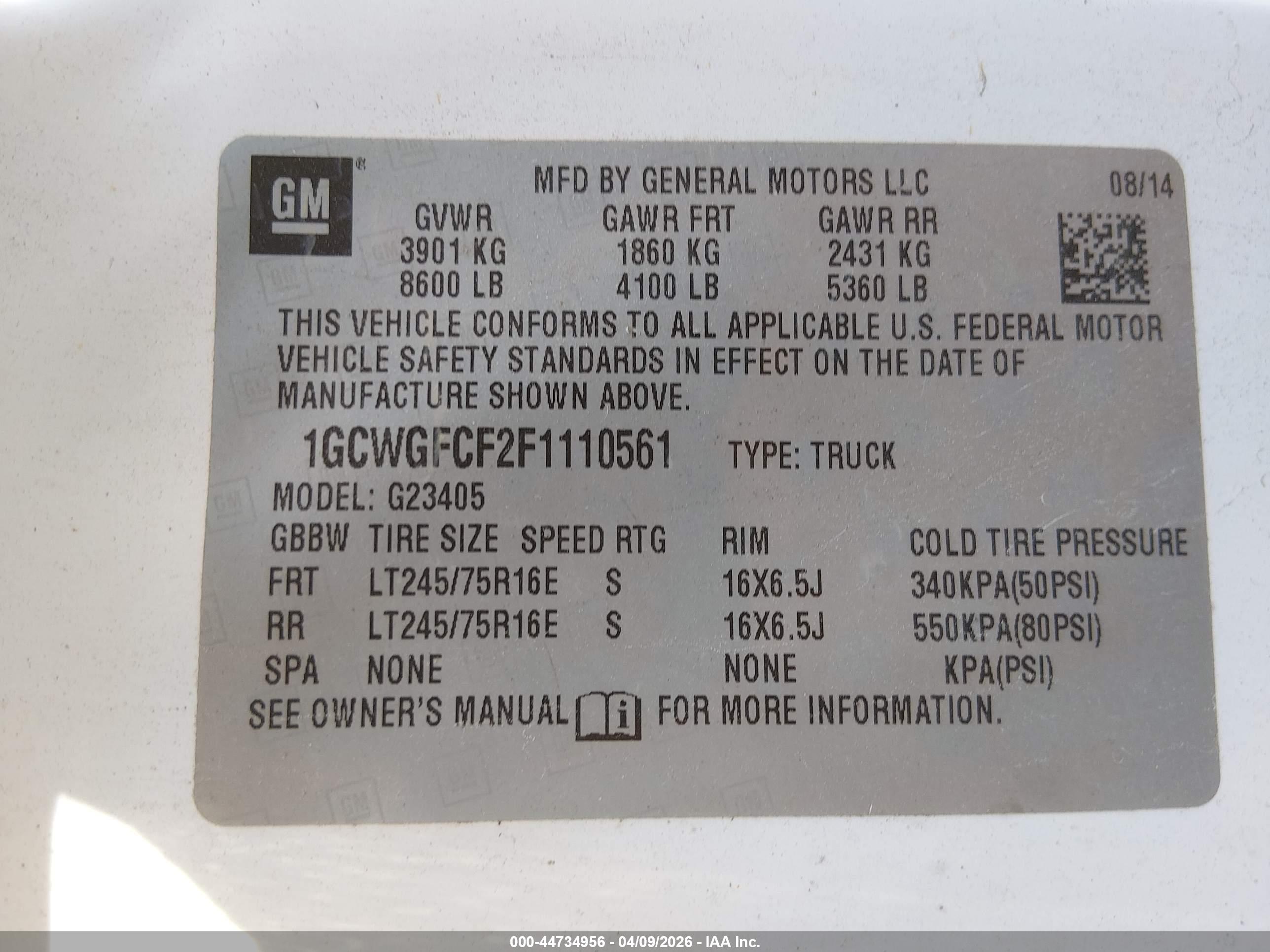CHEVROLET EXPRESS image 9
