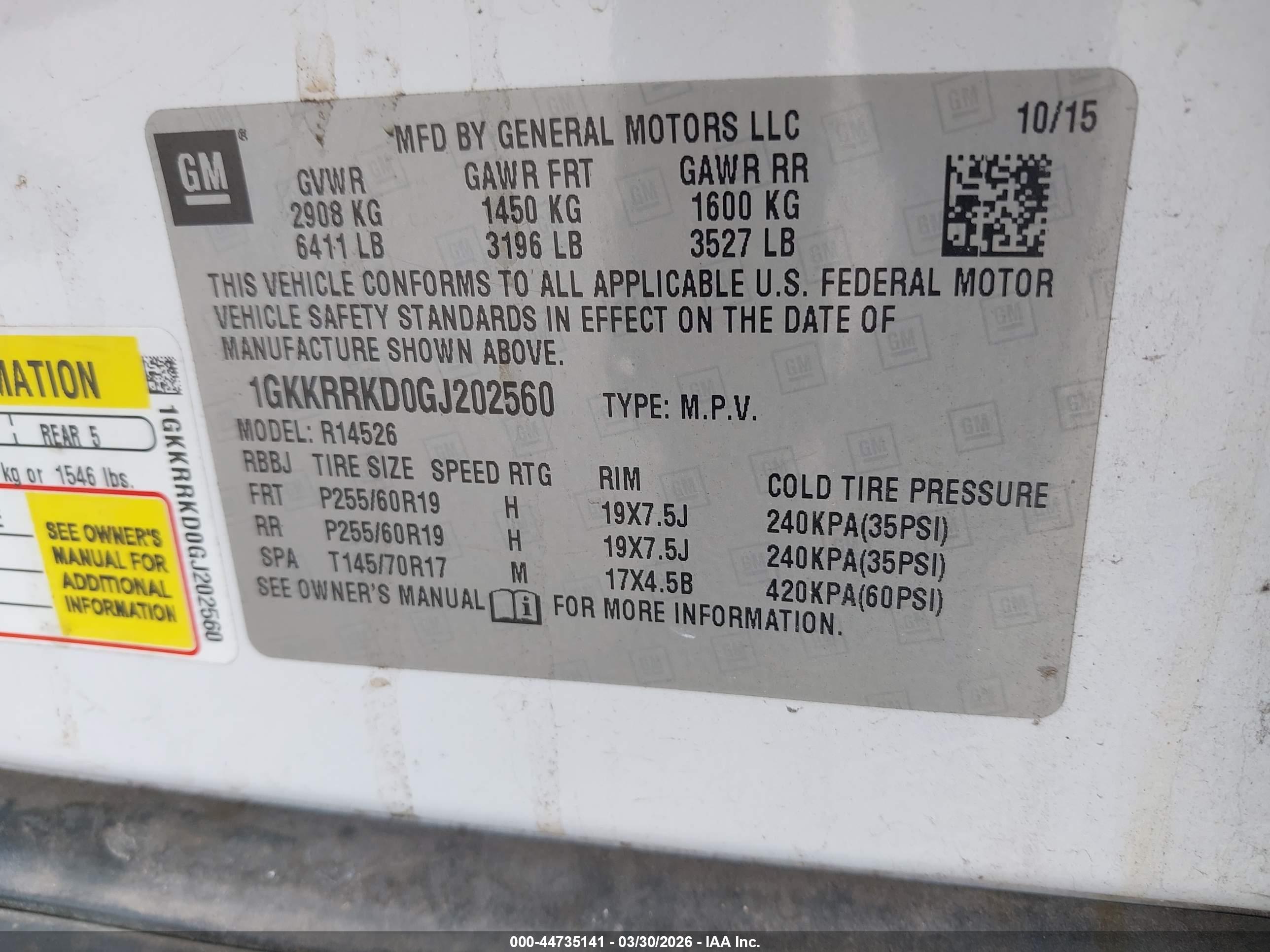 GMC ACADIA image 9