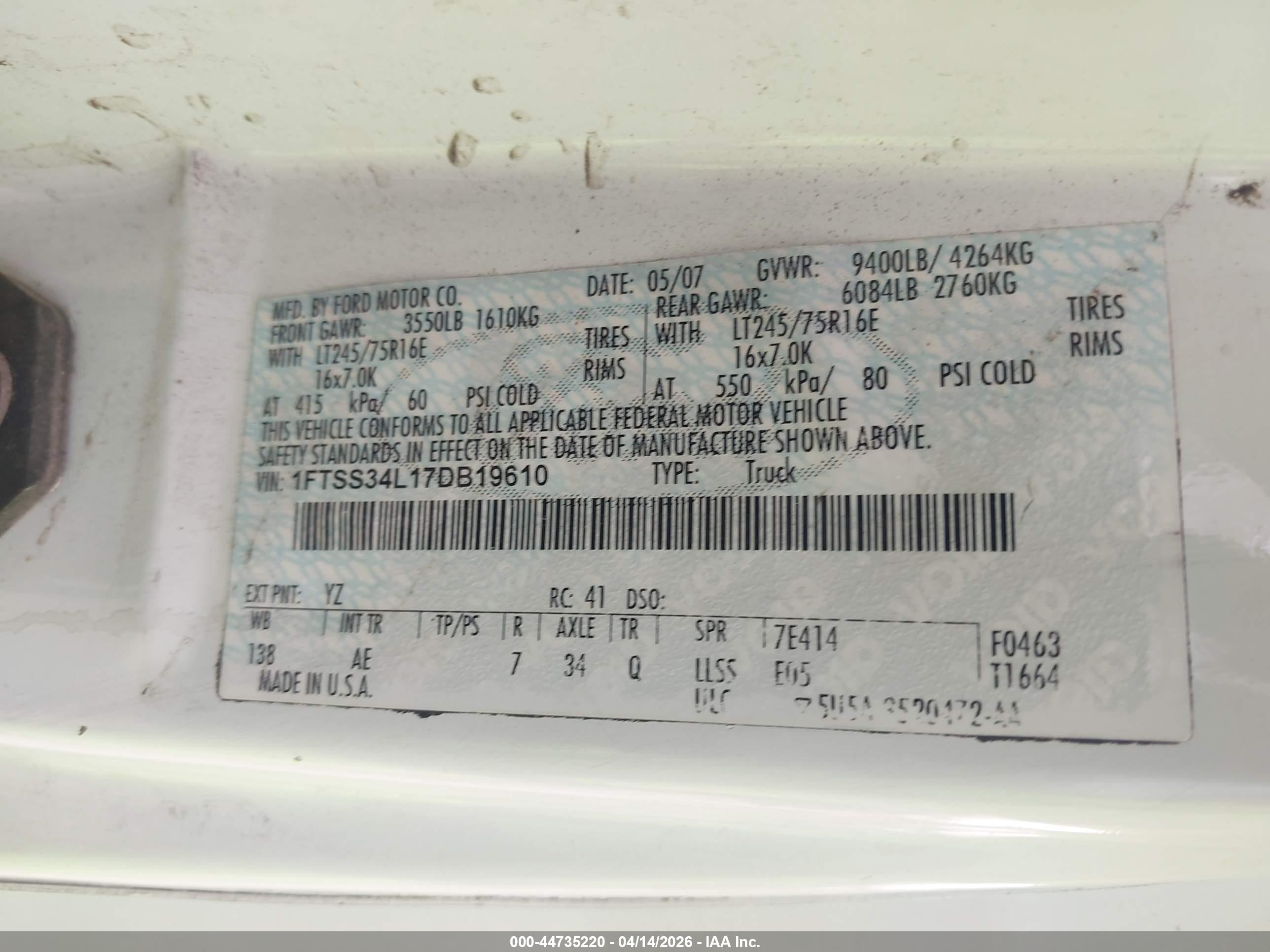 FORD E-350 image 9