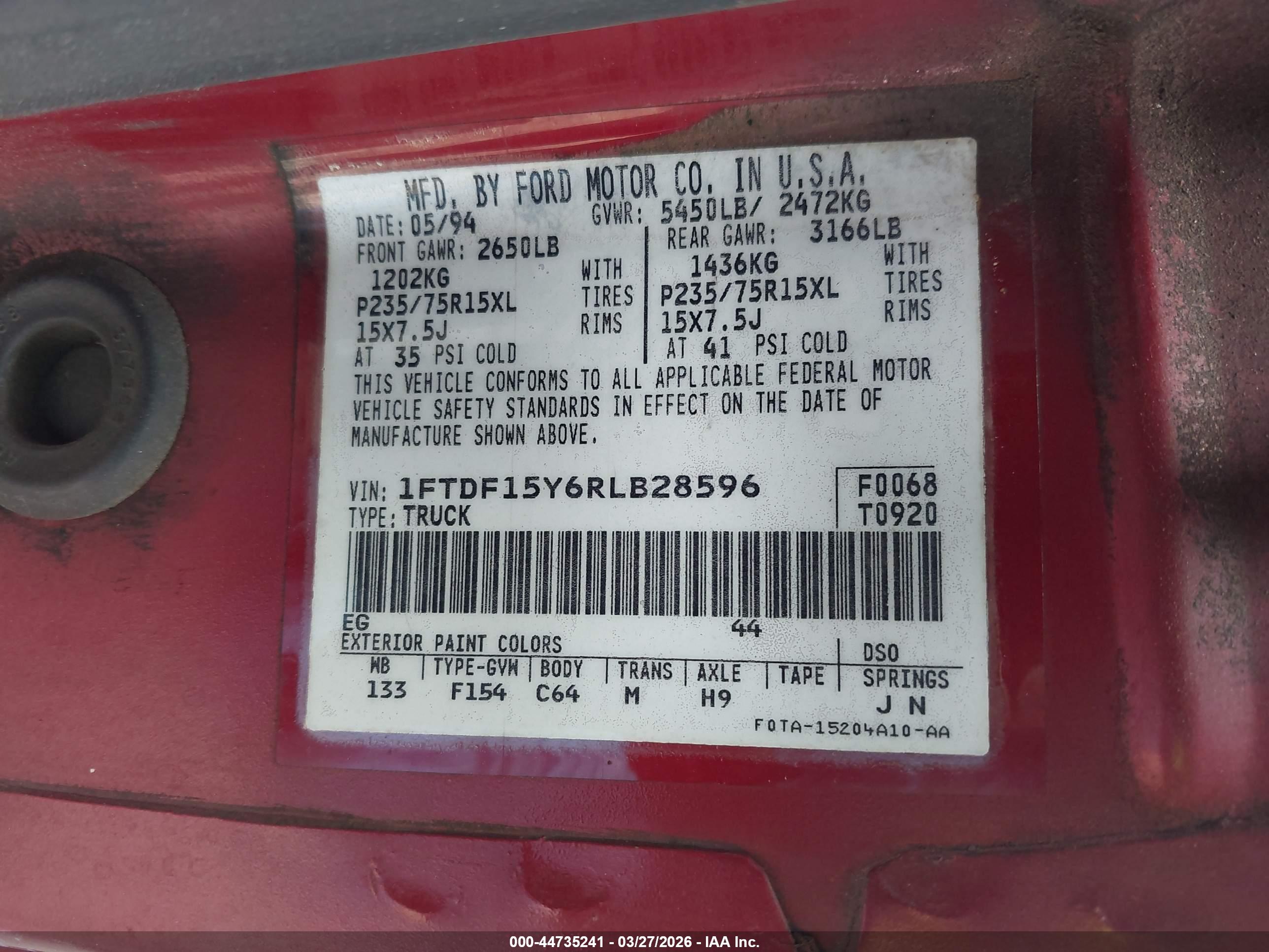 FORD F150 image 9