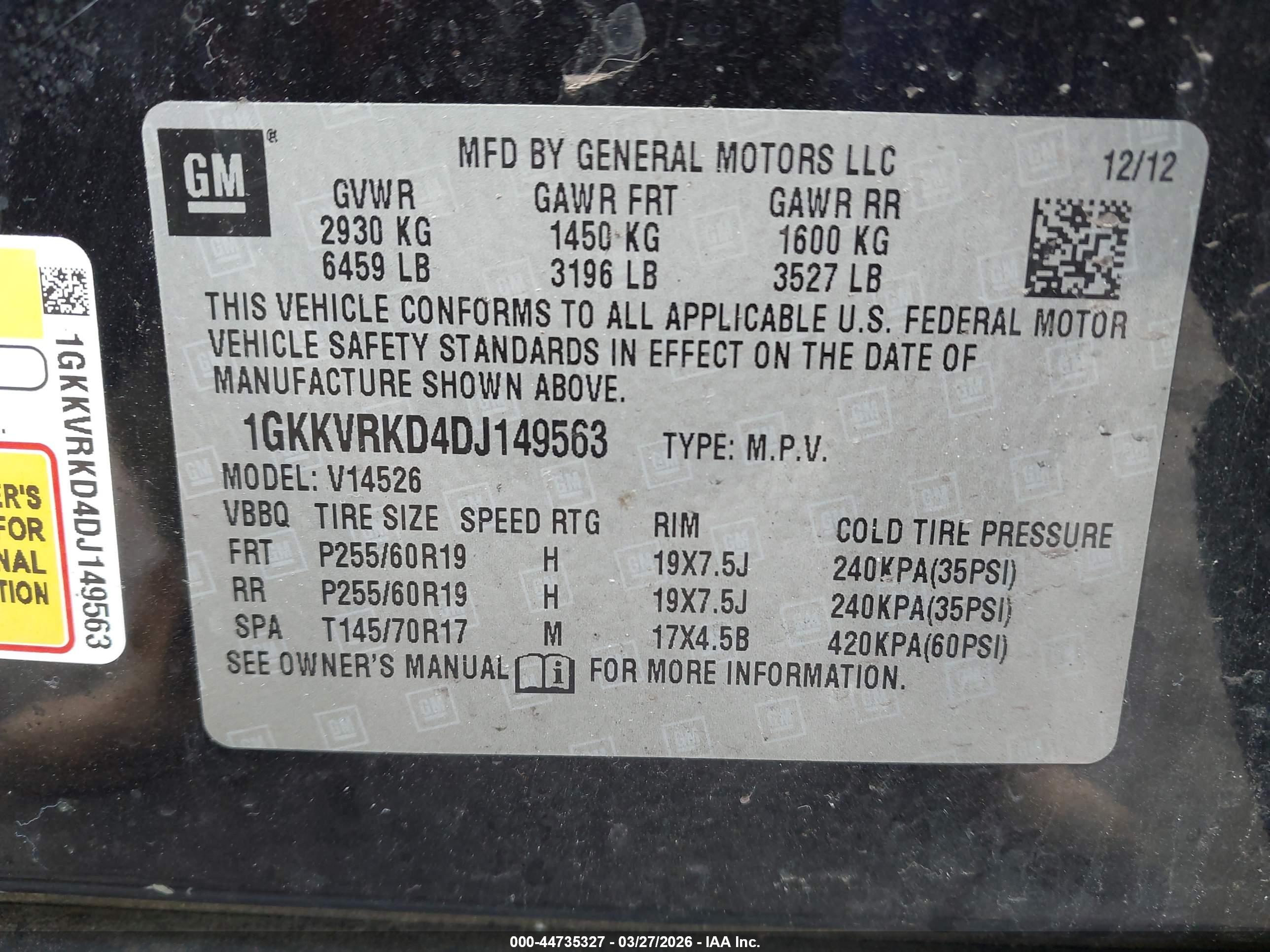 GMC ACADIA image 9