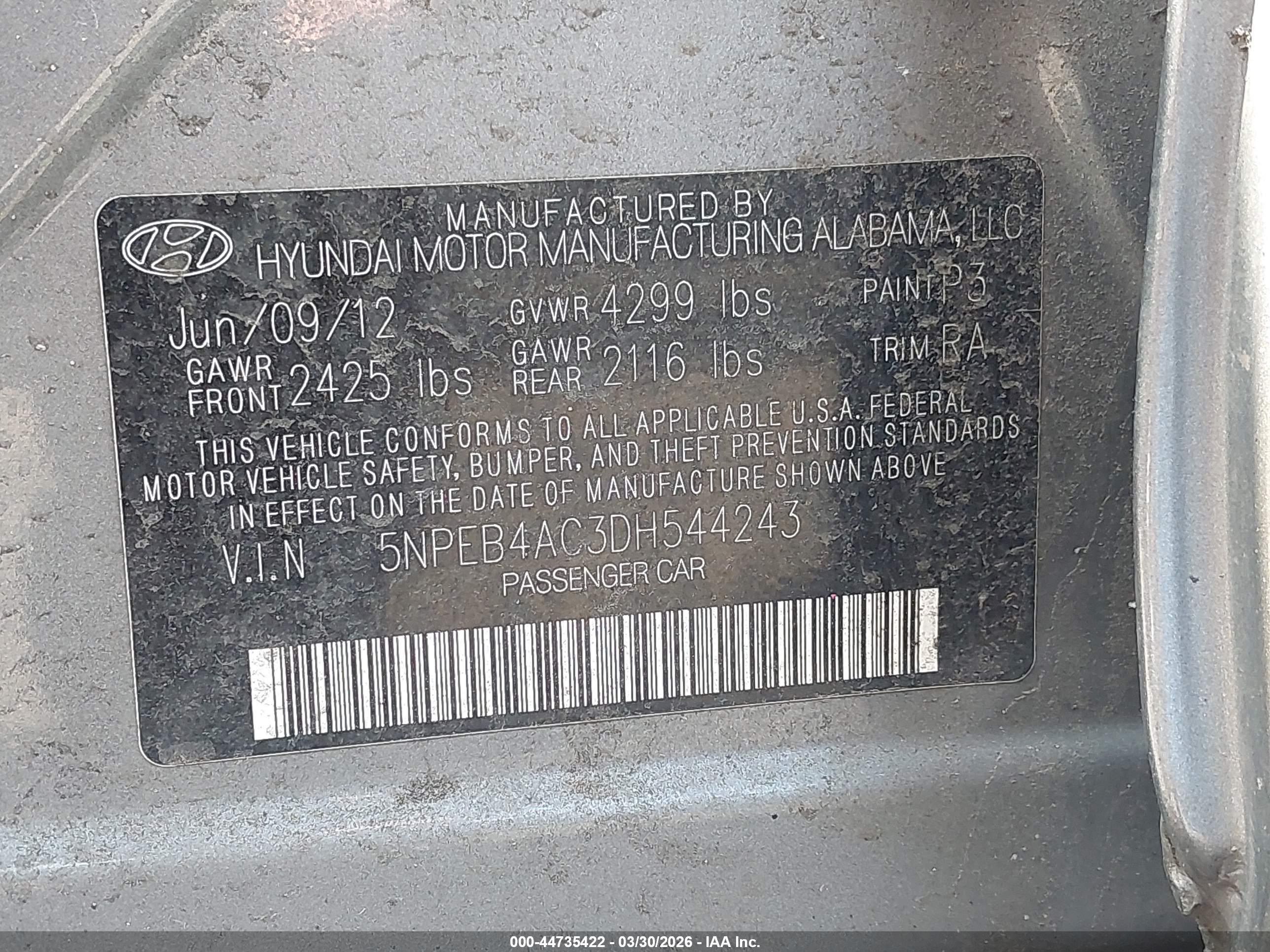 HYUNDAI SONATA image 9