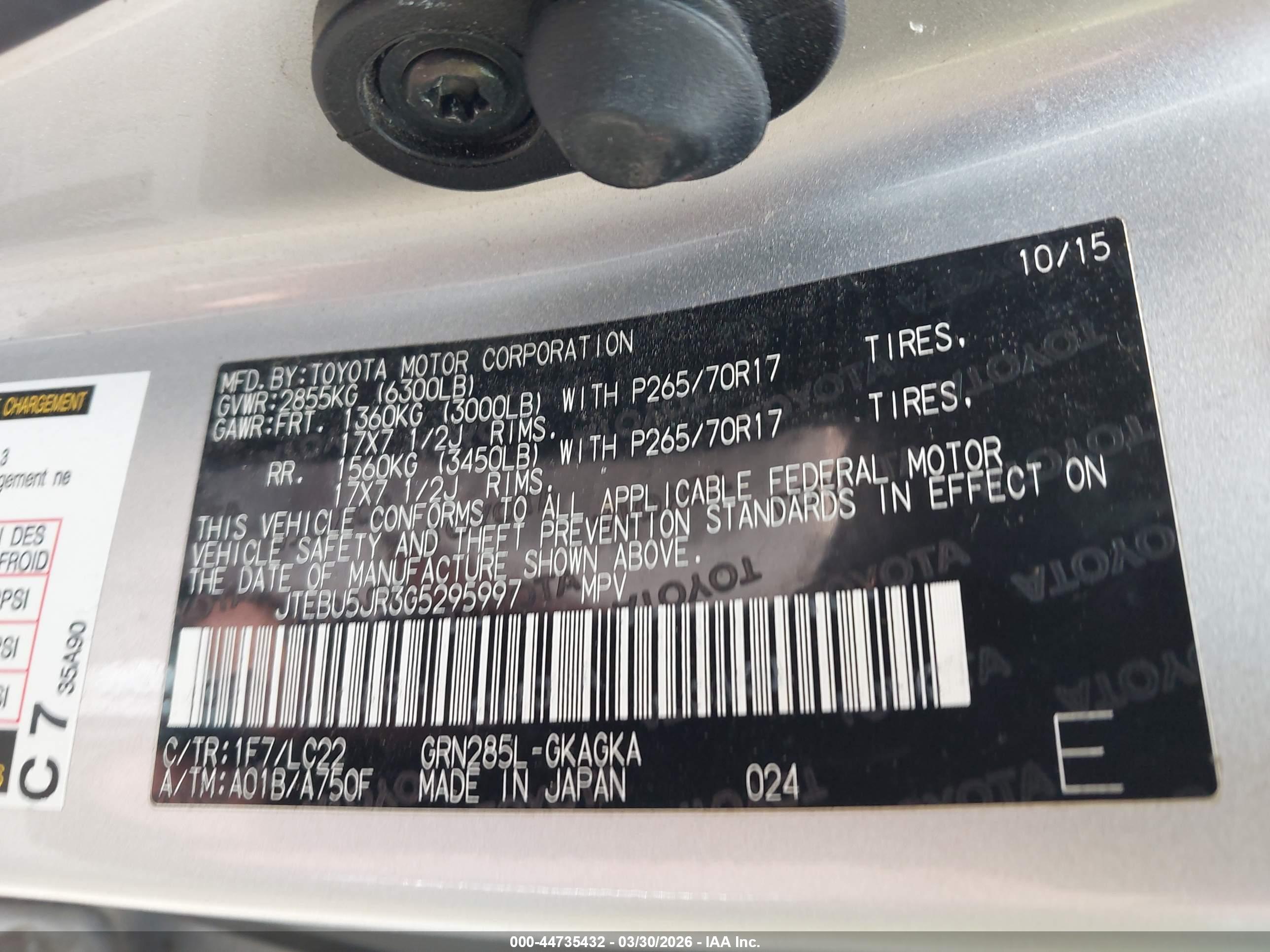 TOYOTA 4RUNNER image 9