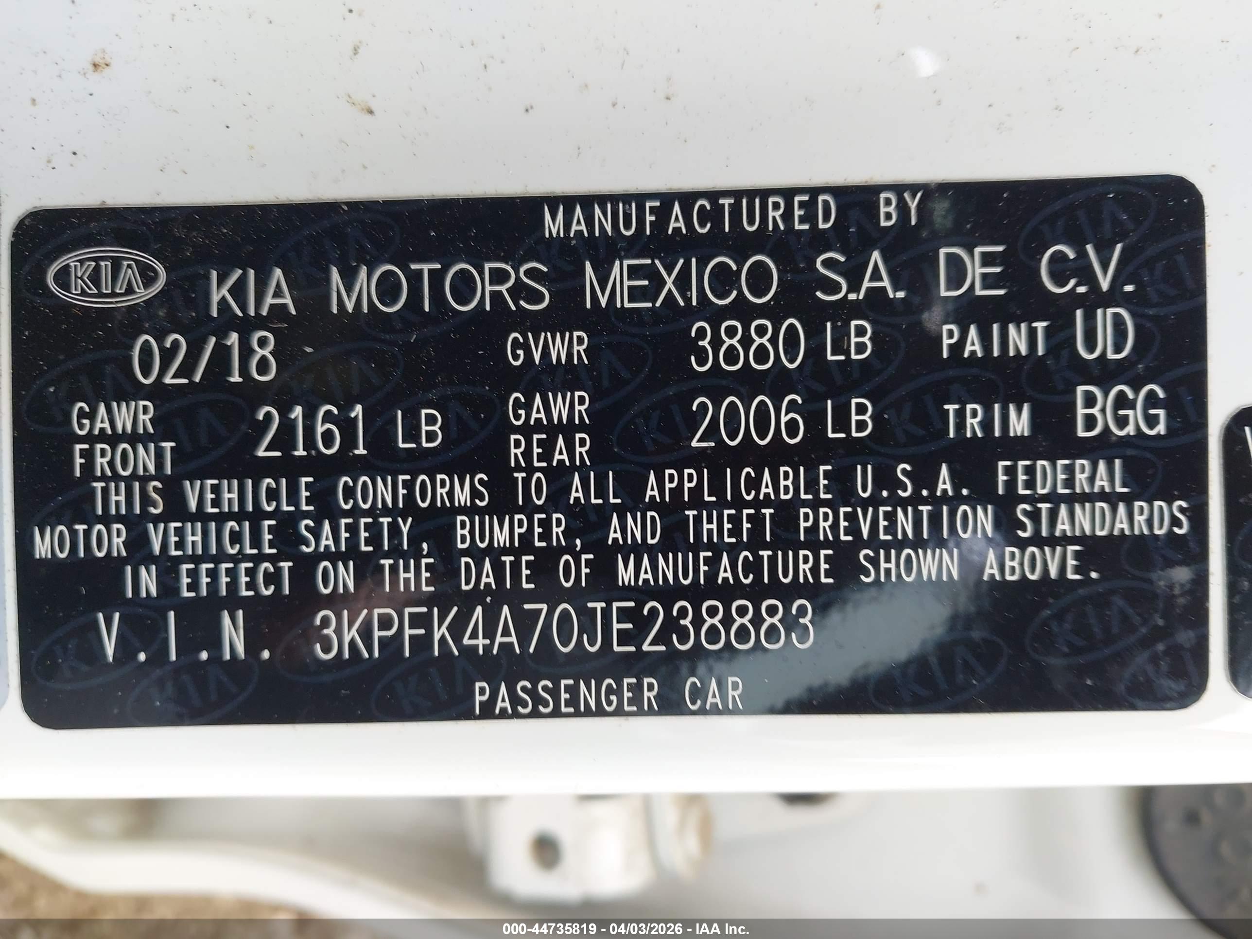 KIA FORTE image 9