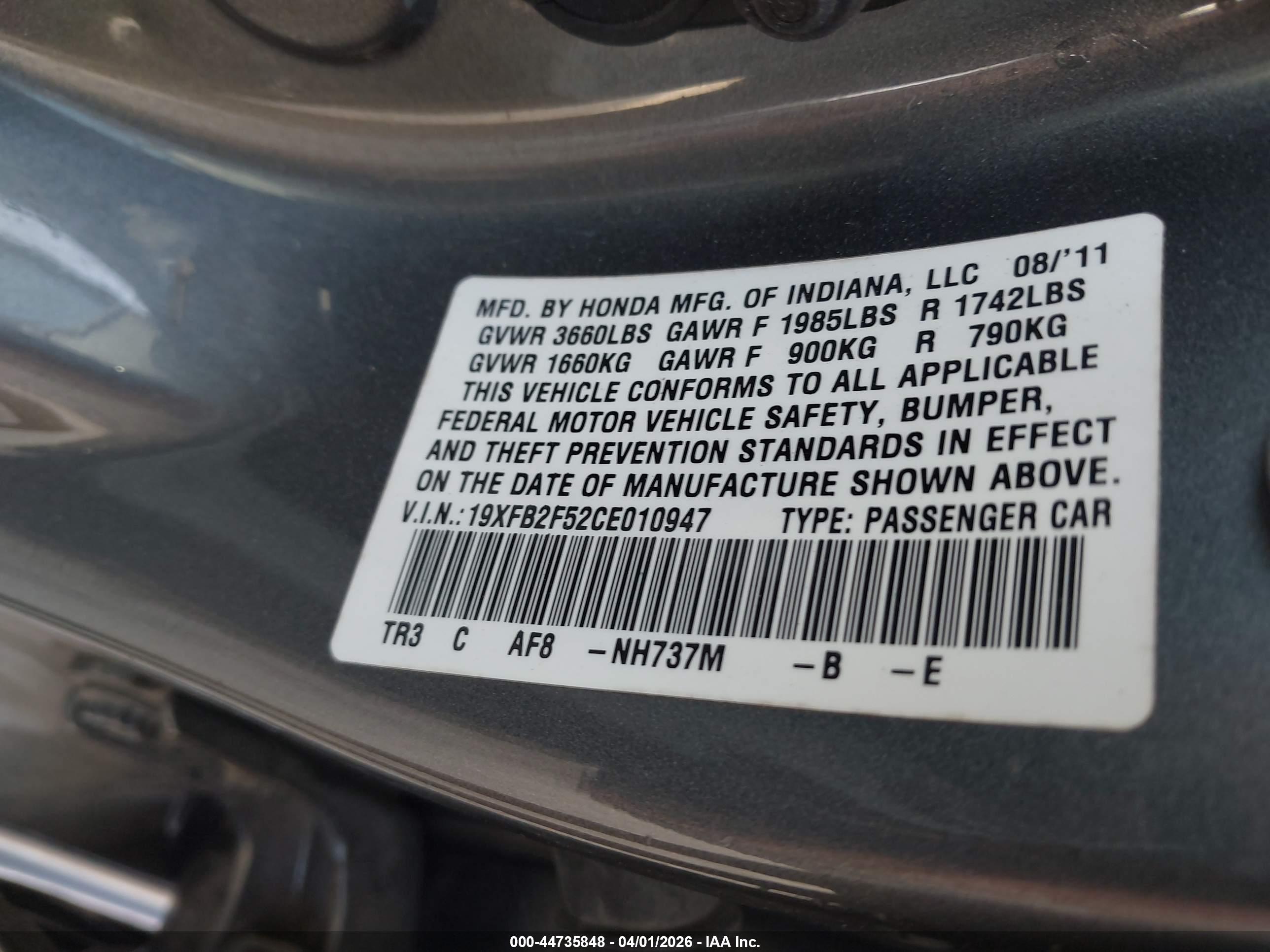 HONDA CIVIC image 9