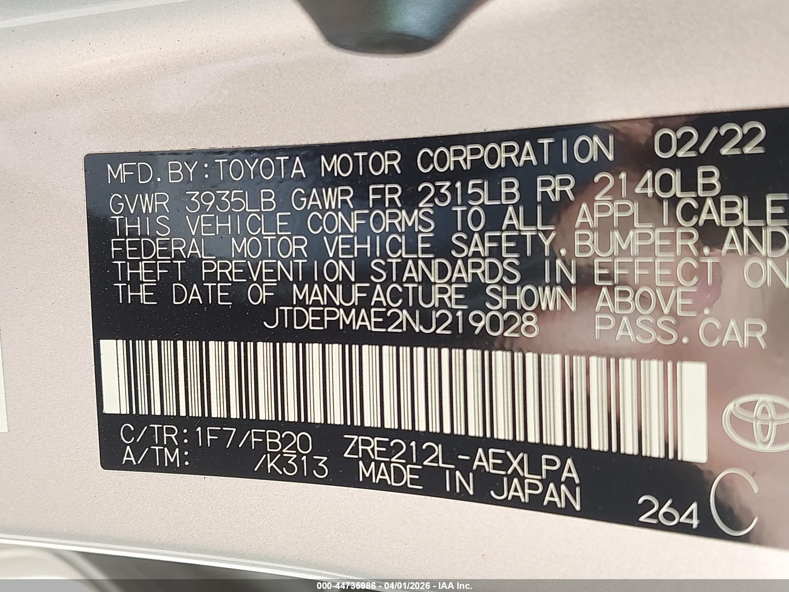 TOYOTA COROLLA image 9