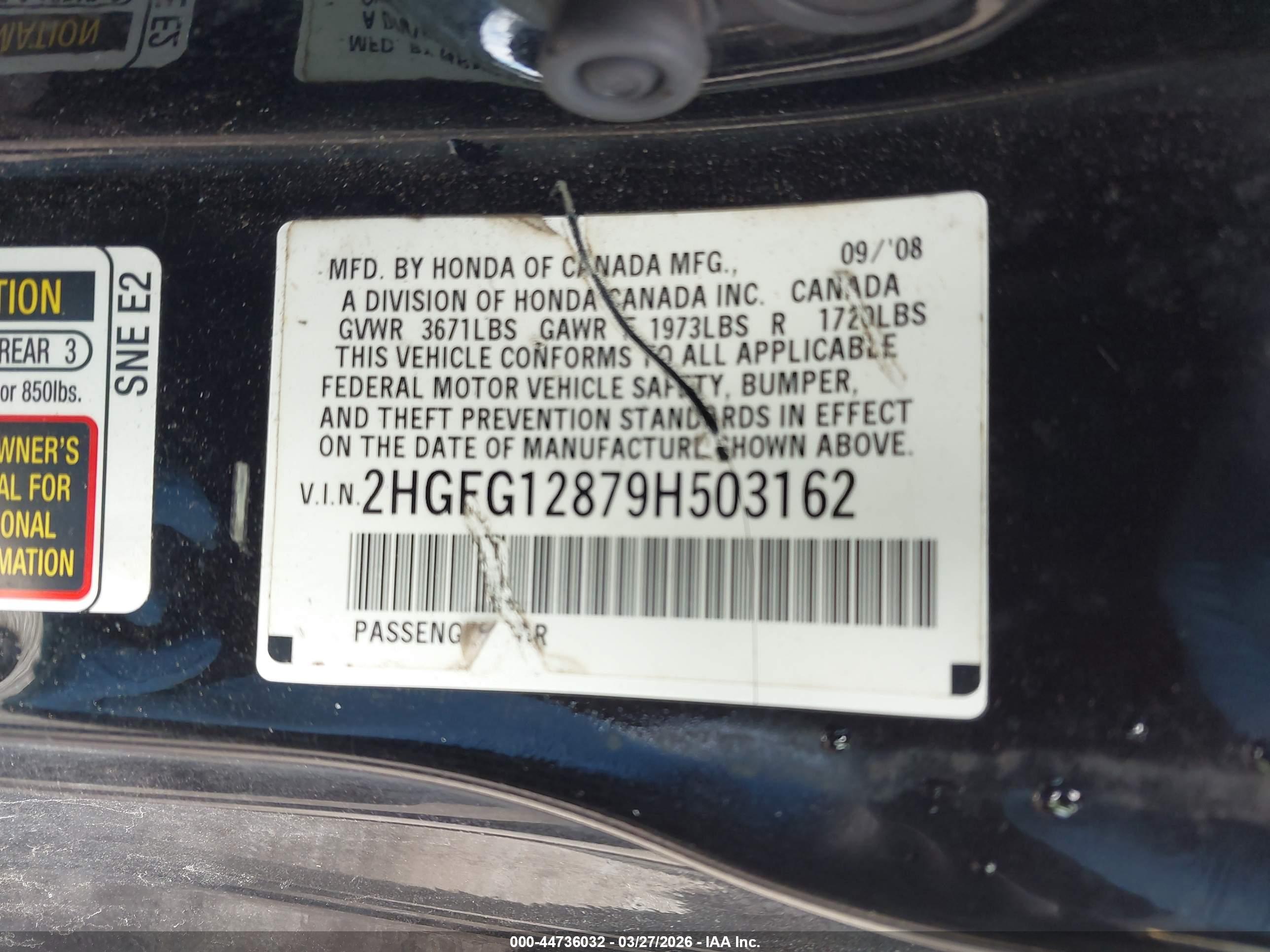 HONDA CIVIC image 9