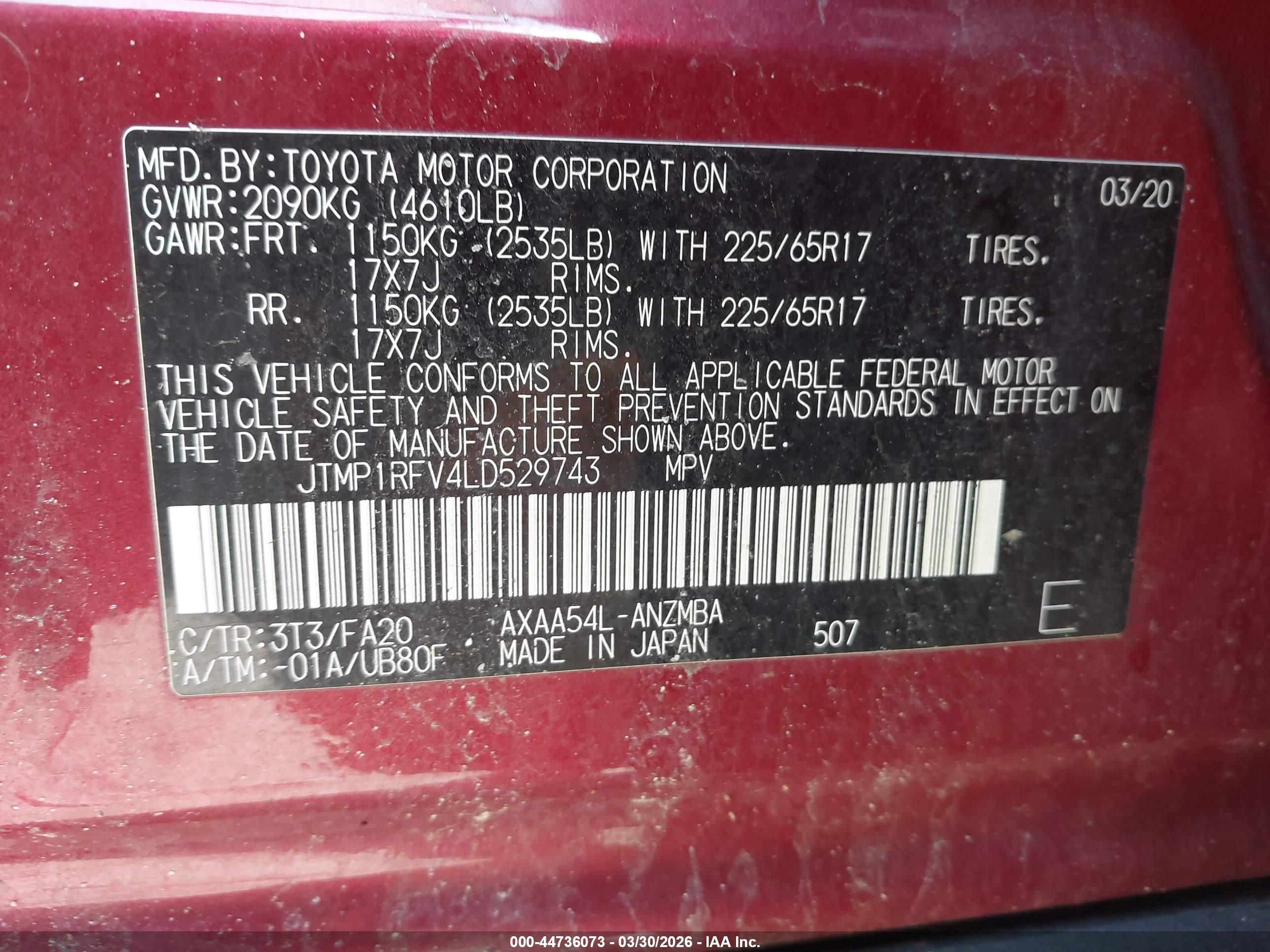 TOYOTA RAV4 image 9