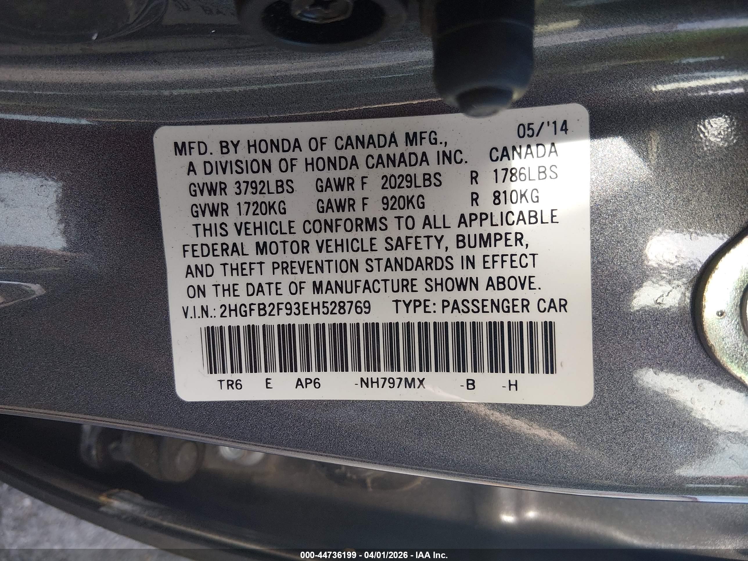 HONDA CIVIC image 9