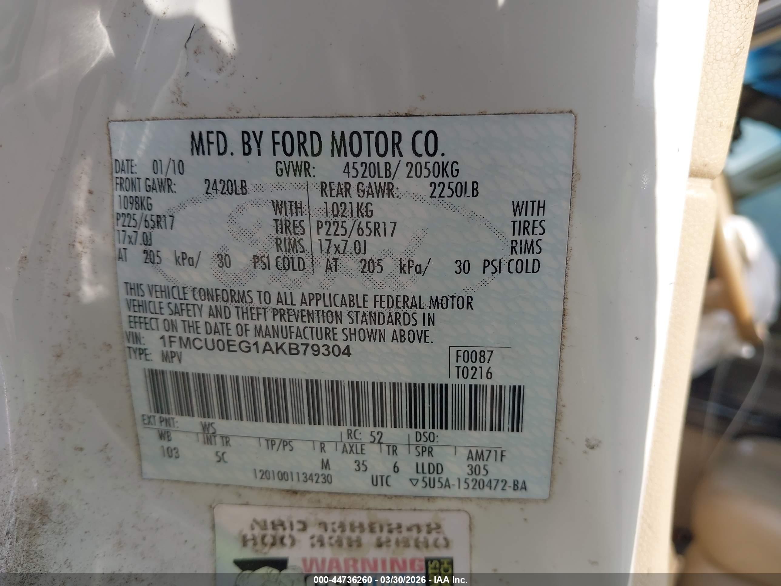 FORD ESCAPE image 9