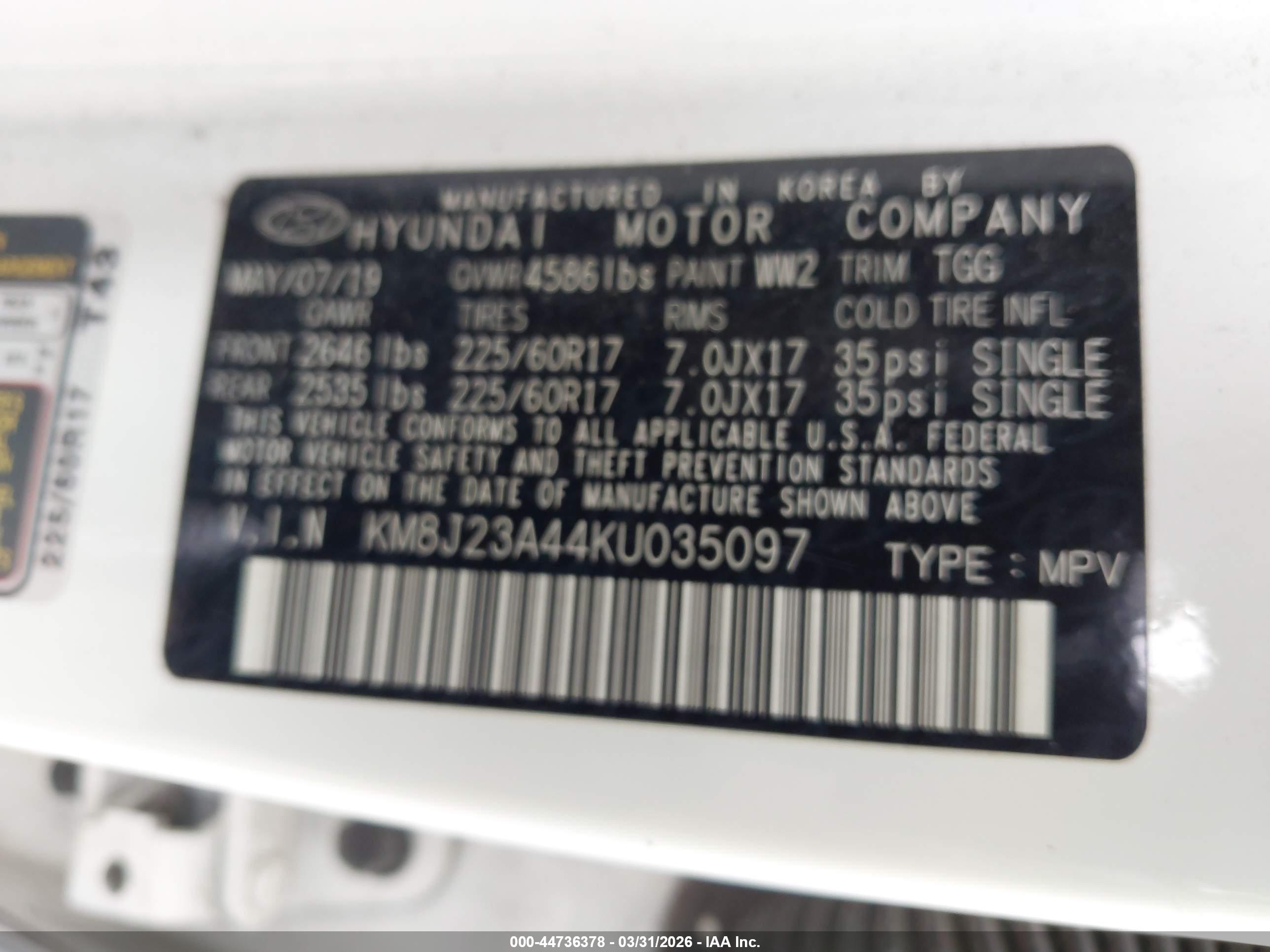 HYUNDAI TUCSON image 9
