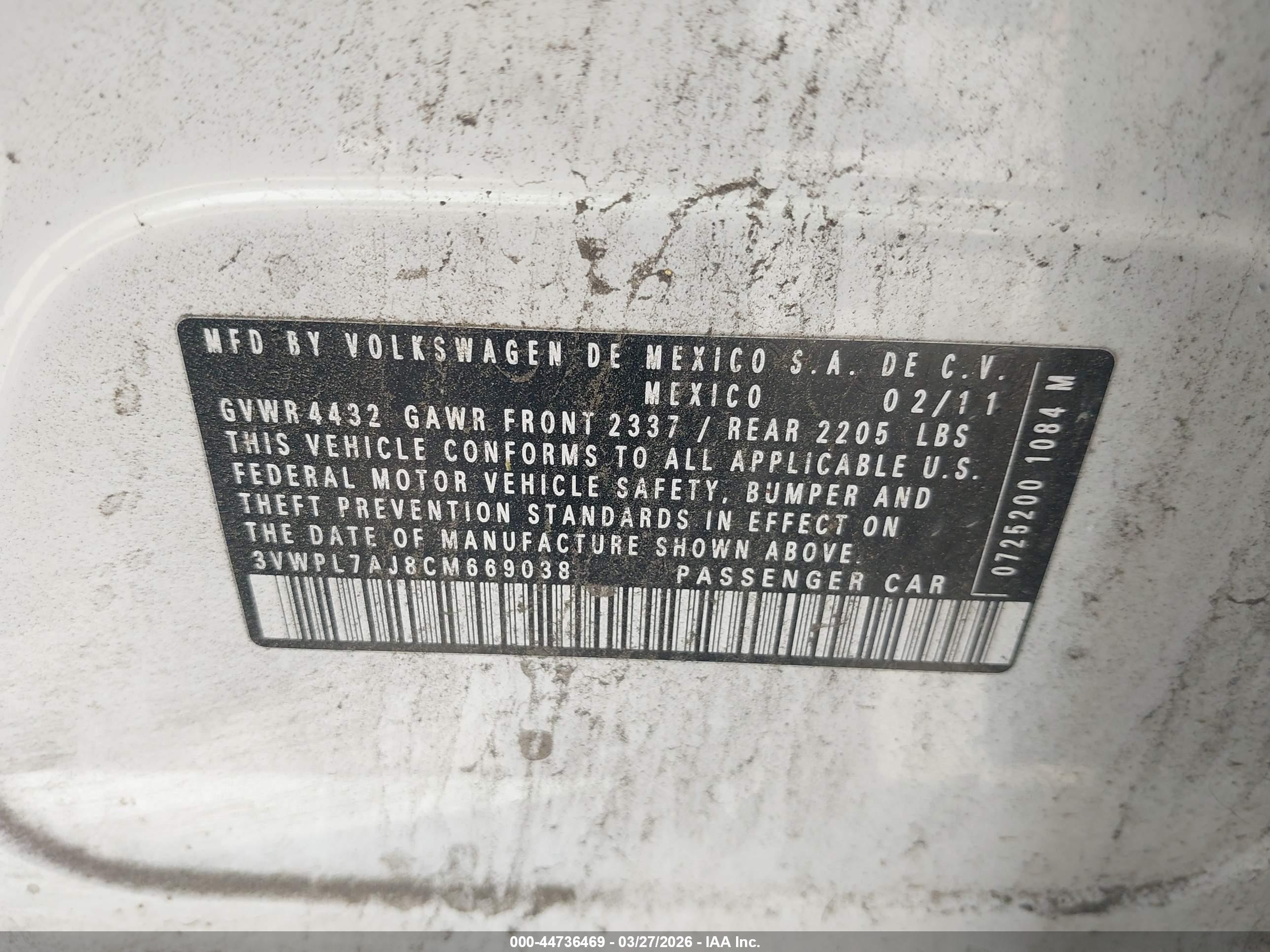 VOLKSWAGEN JETTA image 9