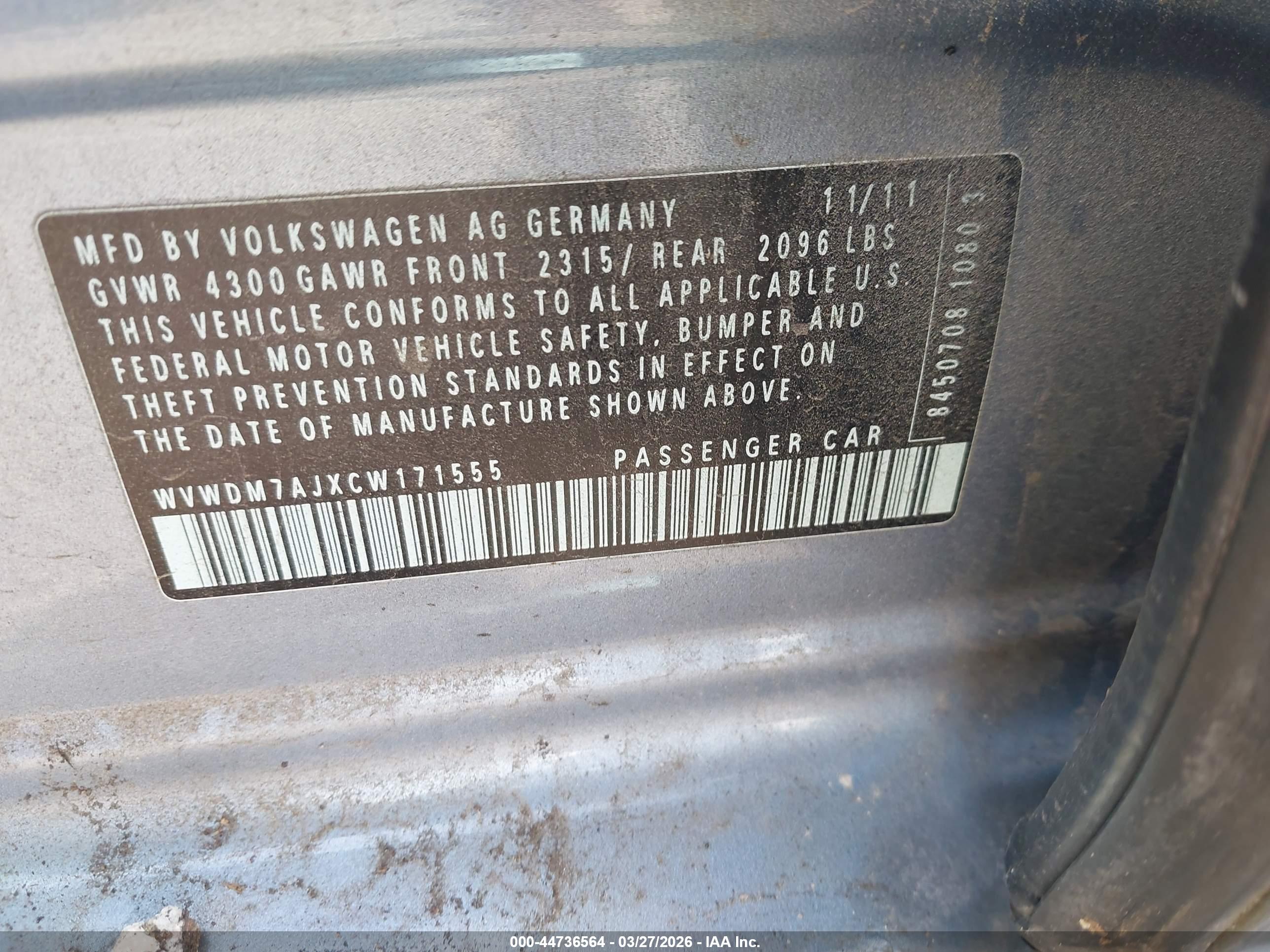 VOLKSWAGEN GOLF image 9