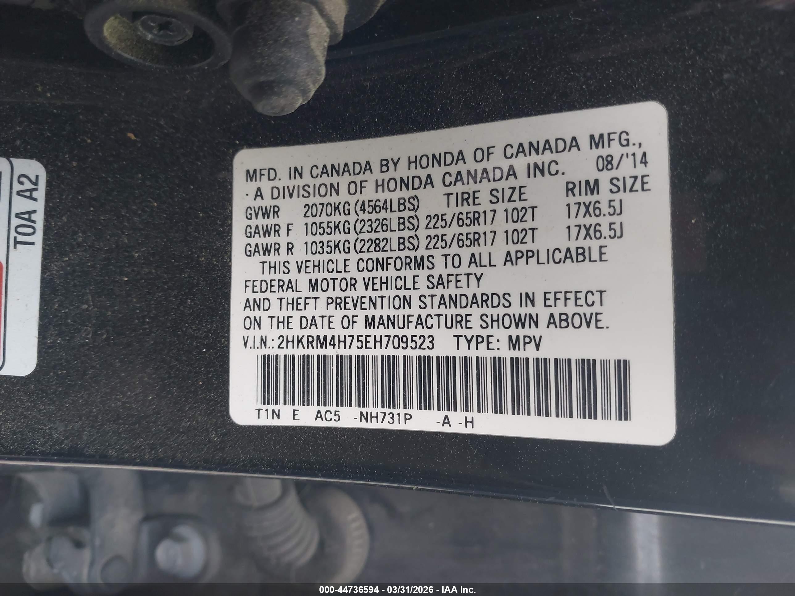 HONDA CR-V image 9