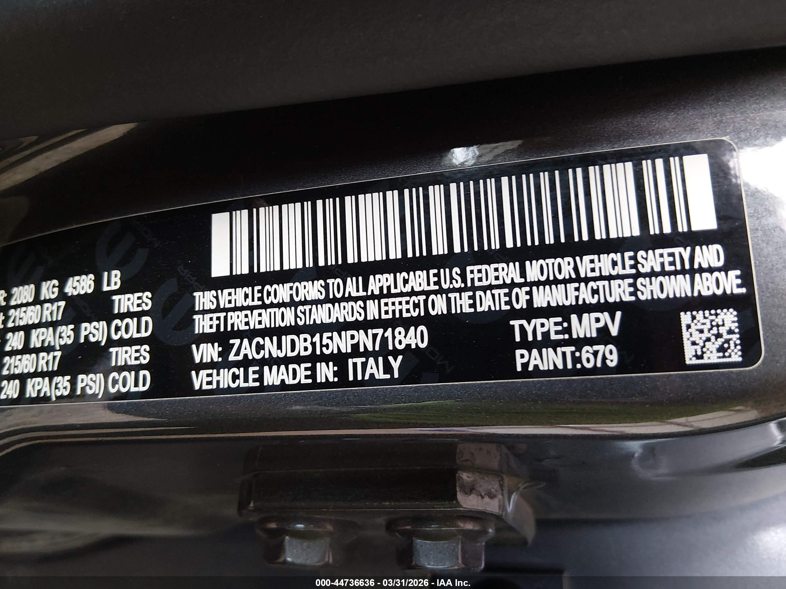 JEEP RENEGADE image 9