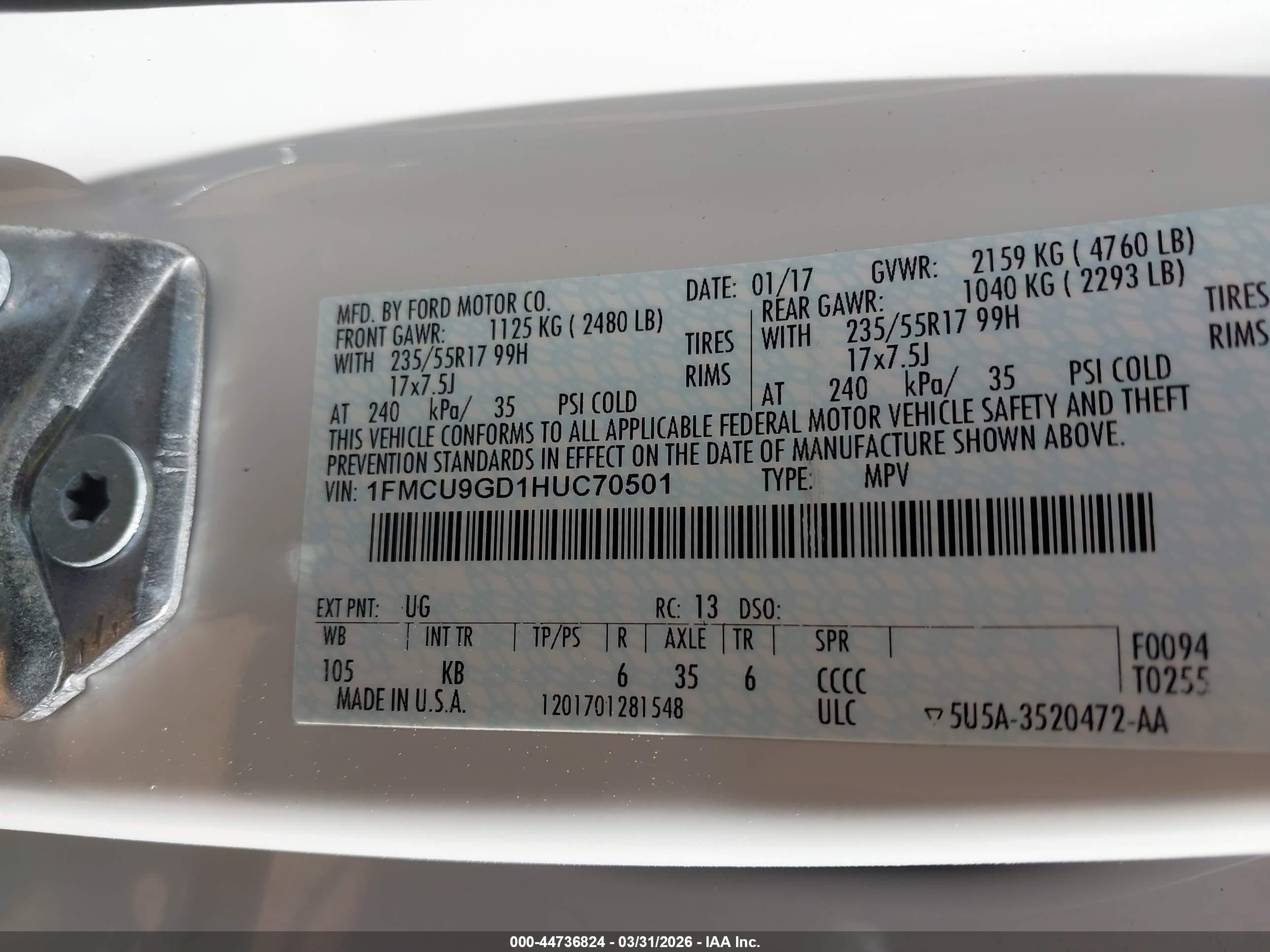 FORD ESCAPE image 9
