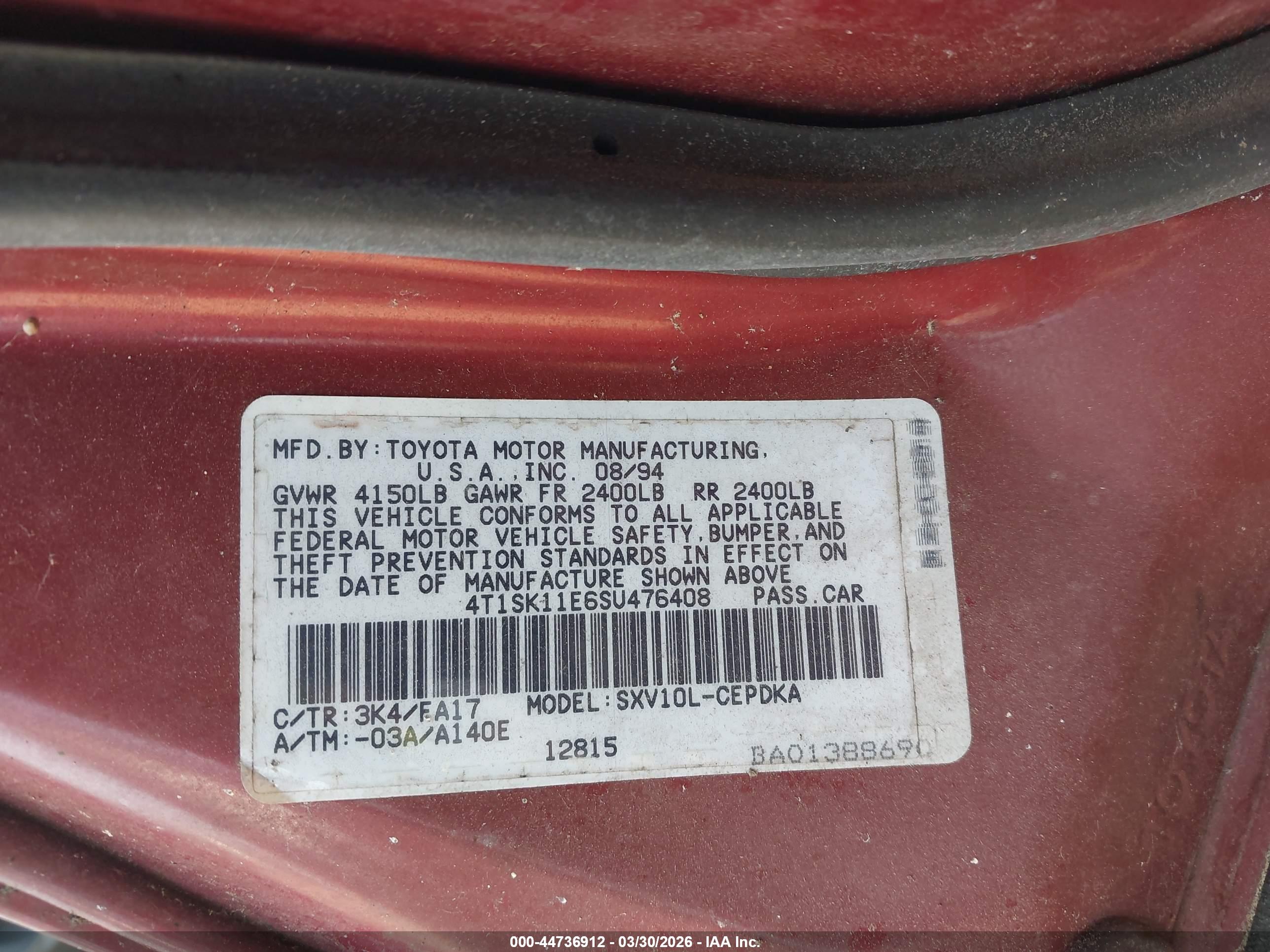 TOYOTA CAMRY image 9