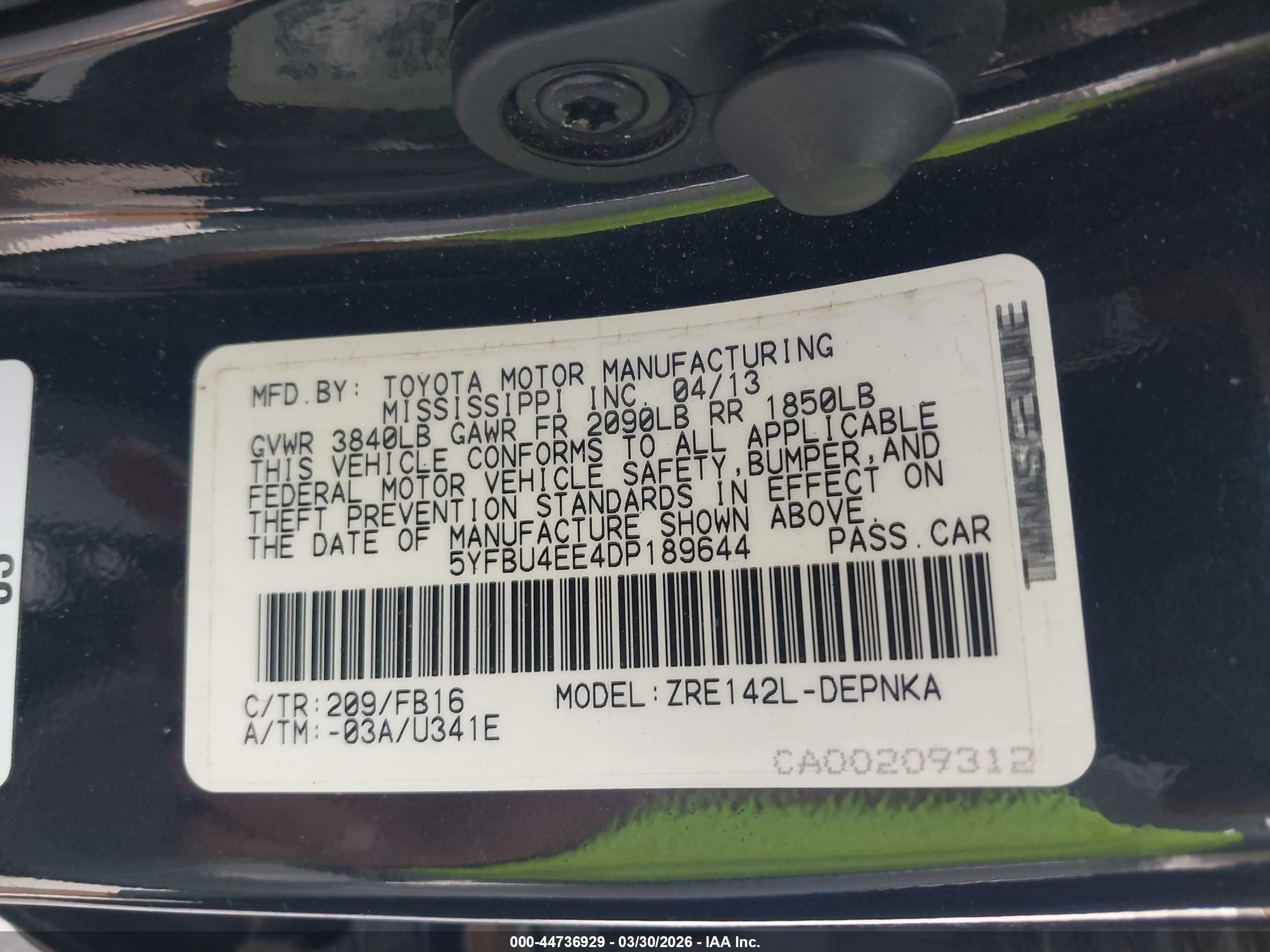 TOYOTA COROLLA image 9