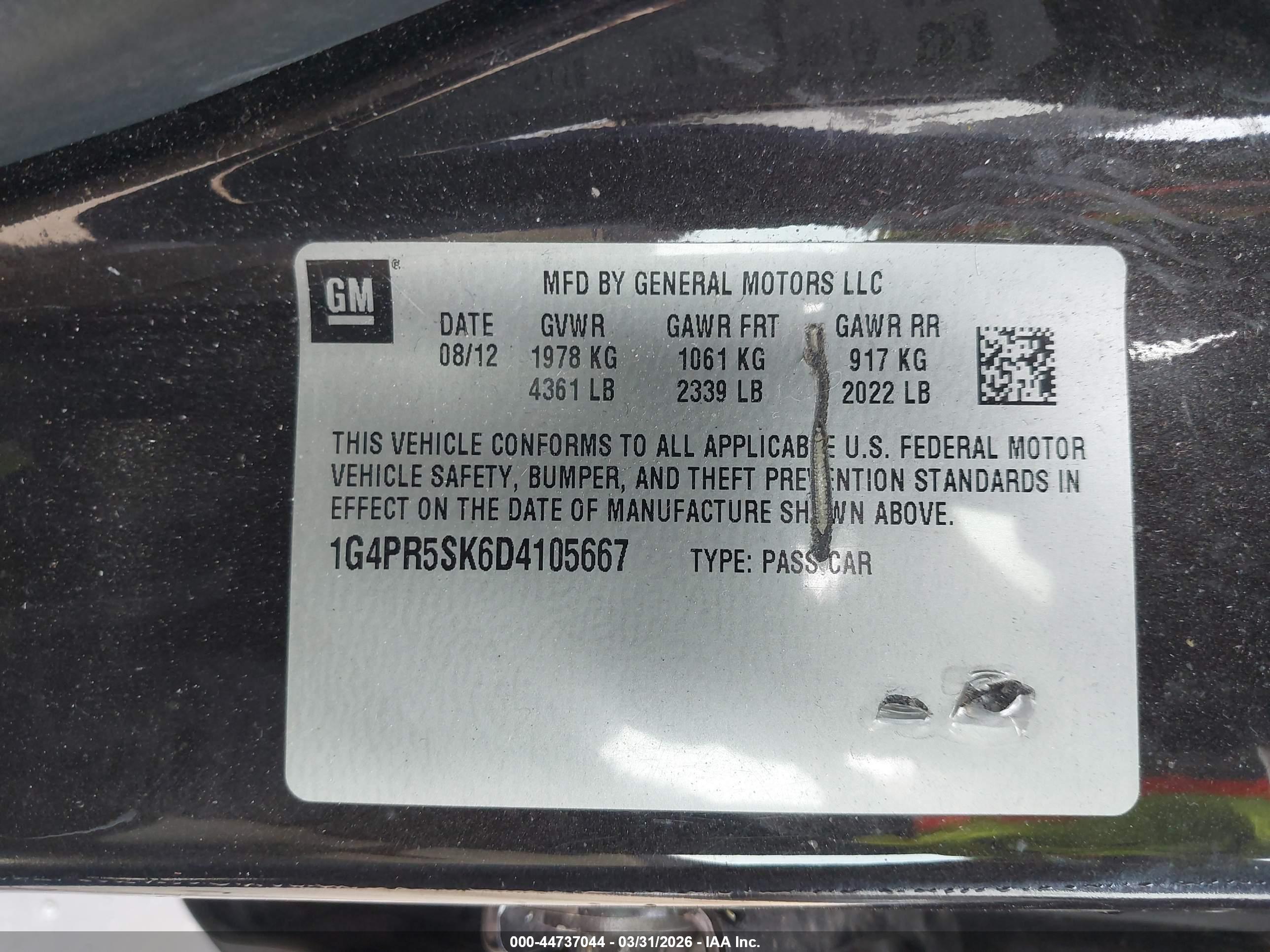 BUICK VERANO image 9