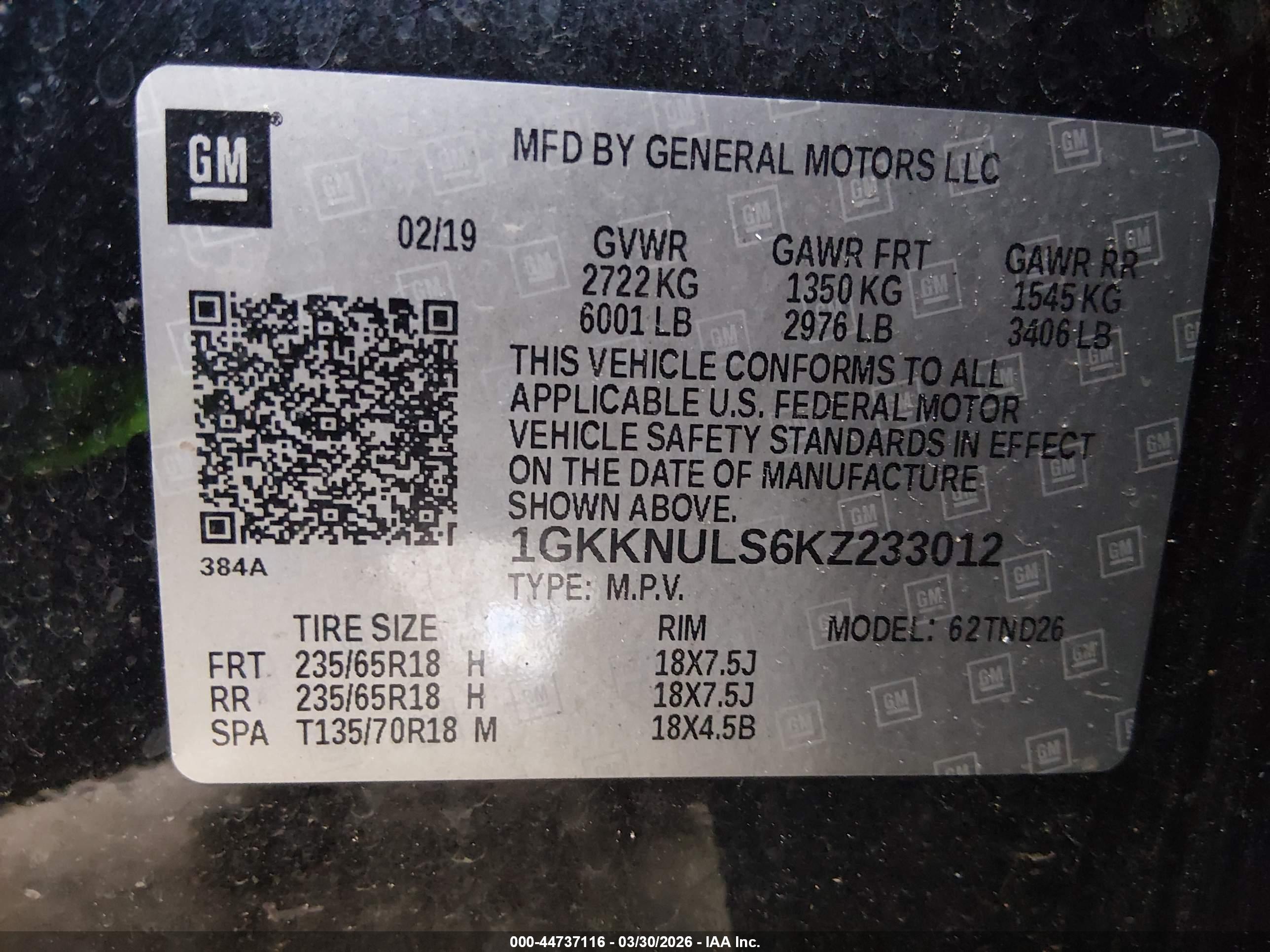 GMC ACADIA image 9