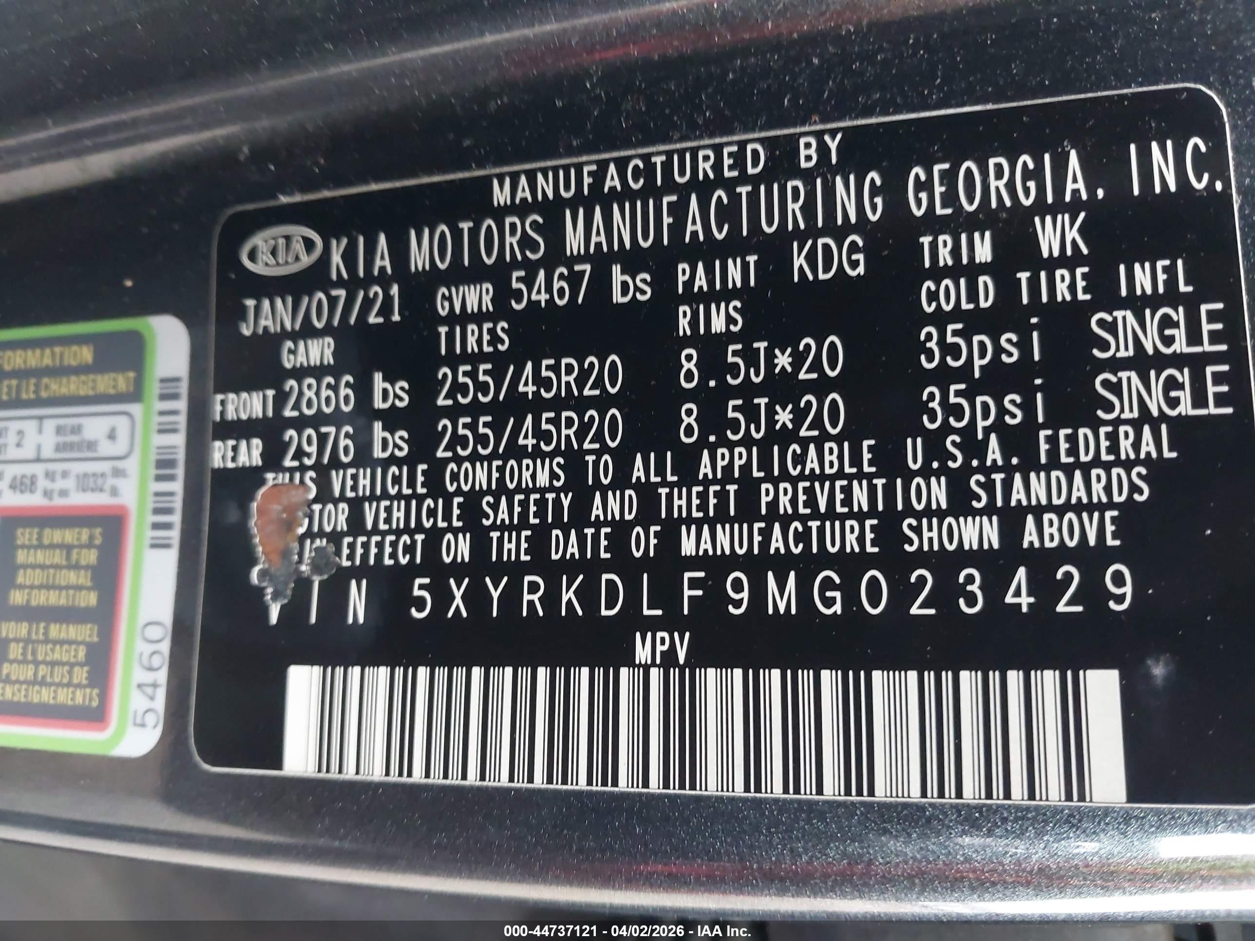 KIA SORENTO image 9