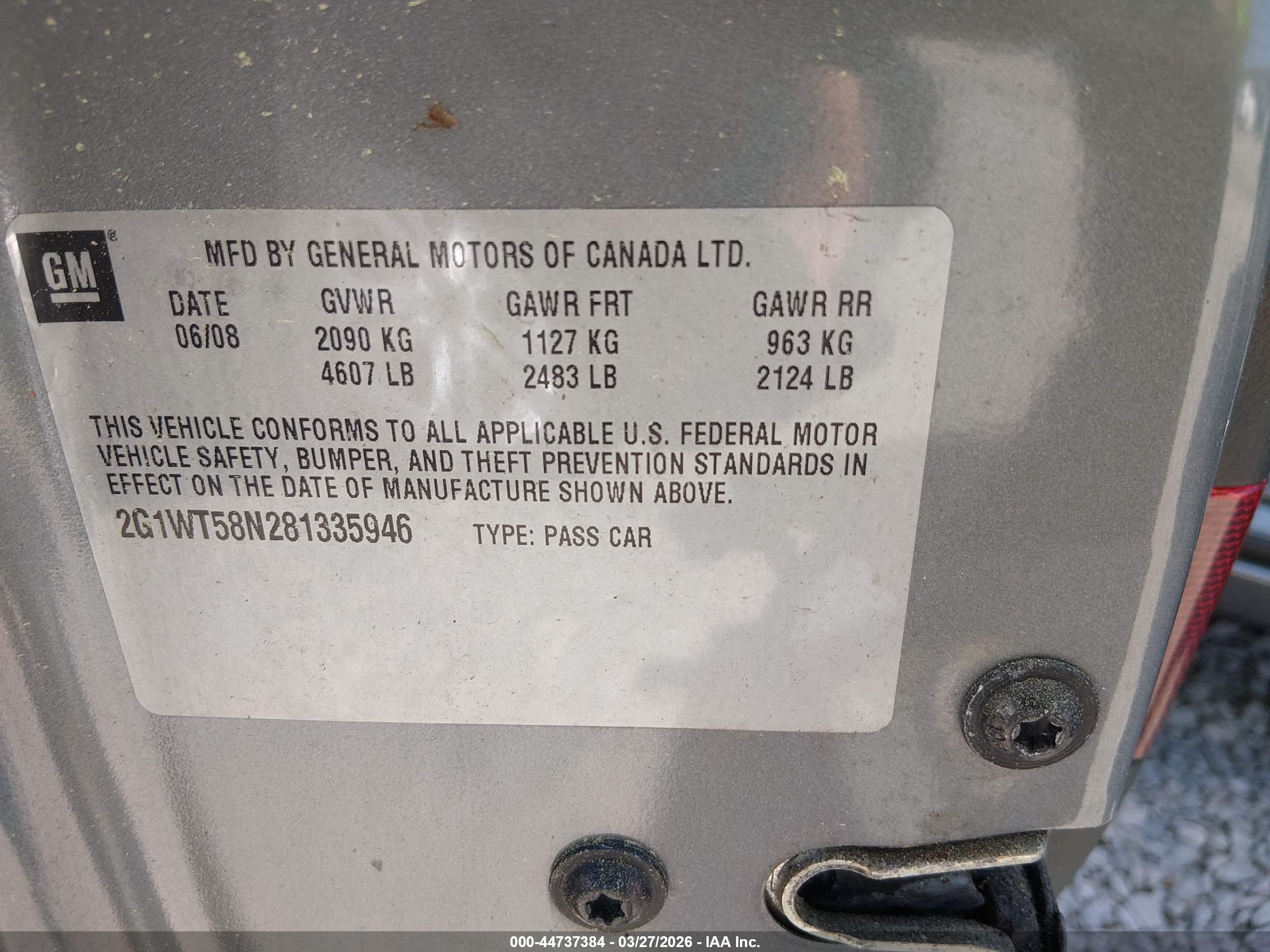 CHEVROLET IMPALA image 9