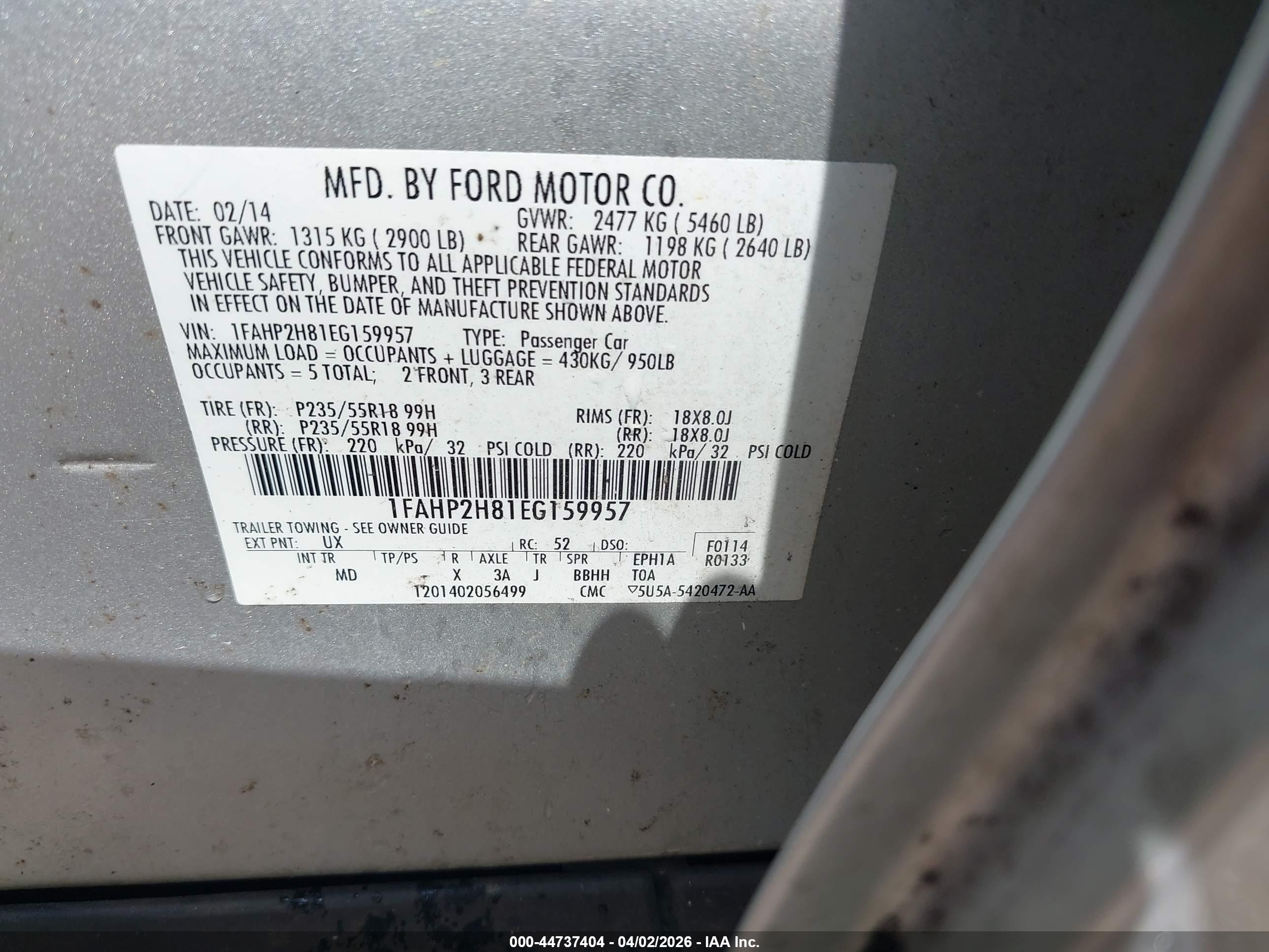 FORD TAURUS image 9