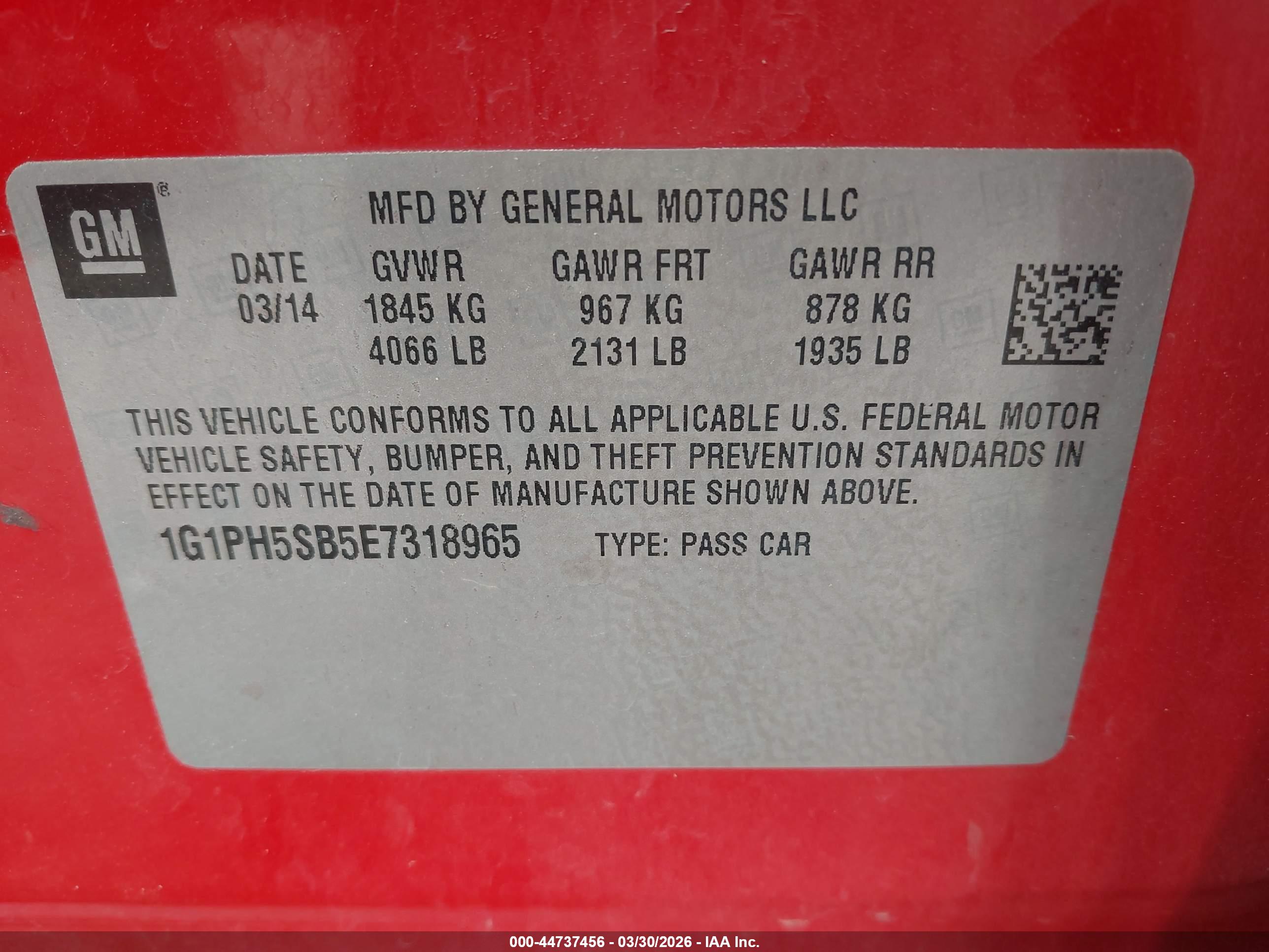 CHEVROLET CRUZE image 9
