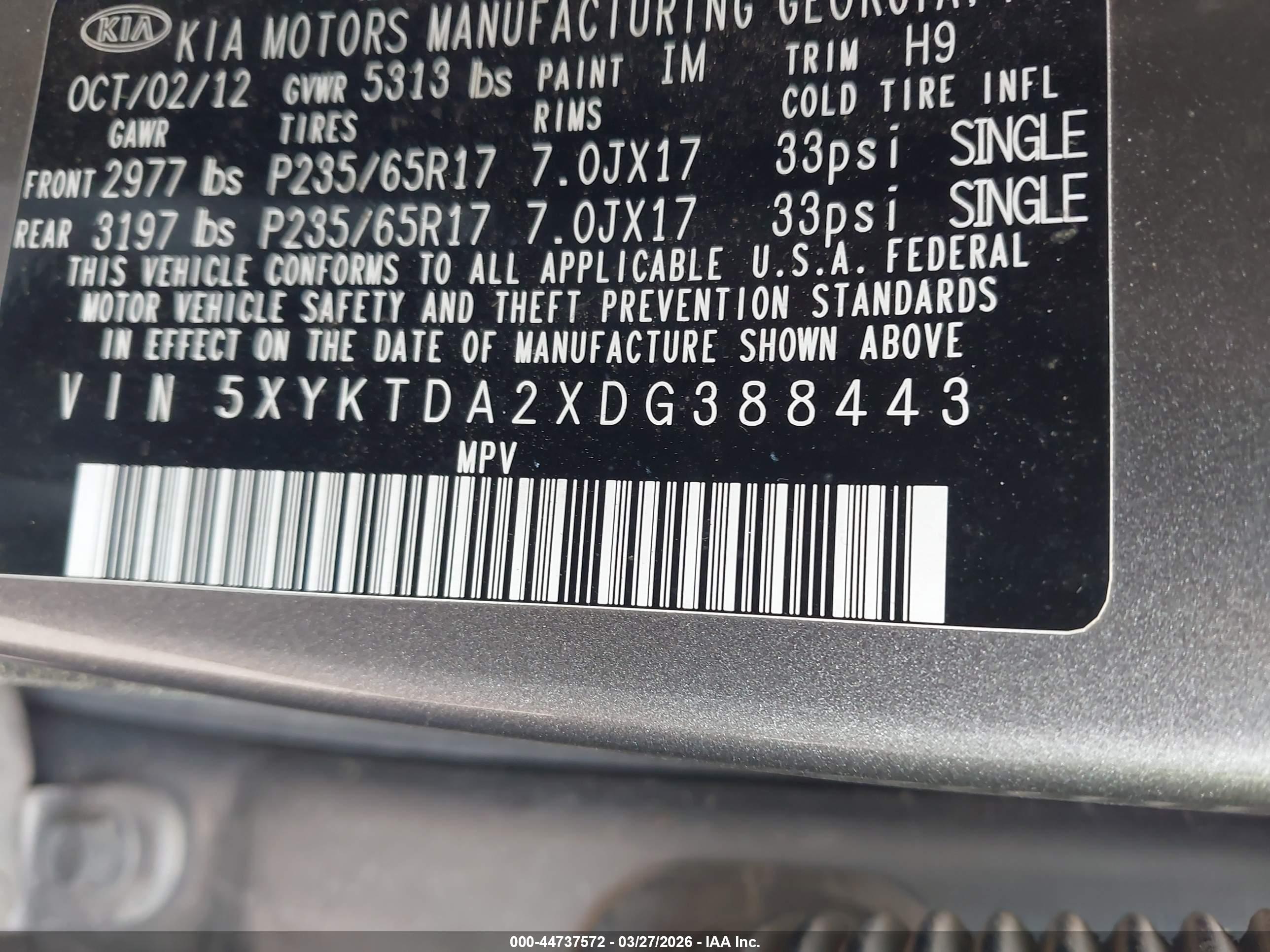 KIA SORENTO image 9