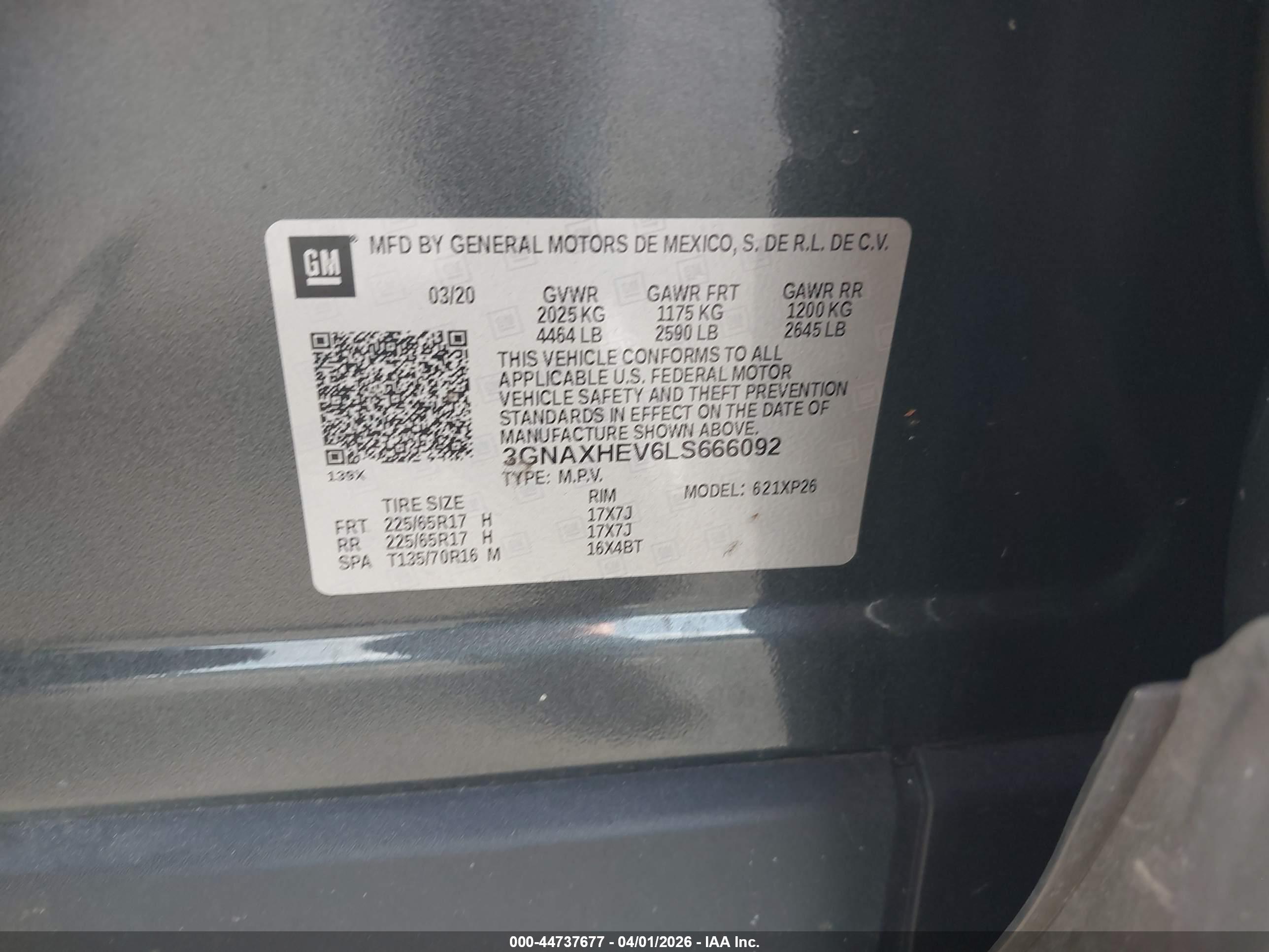 CHEVROLET EQUINOX image 9