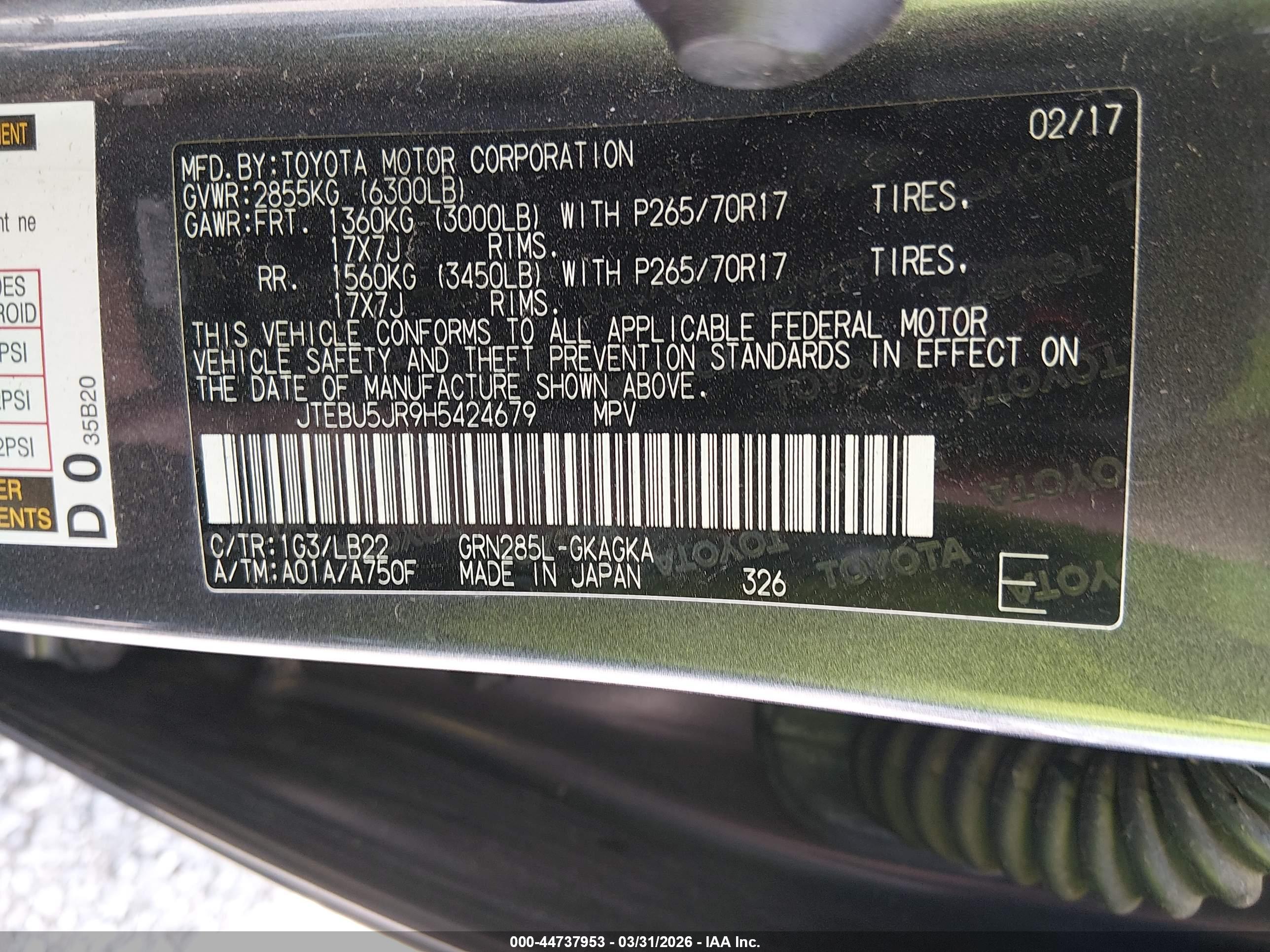 TOYOTA 4RUNNER image 9