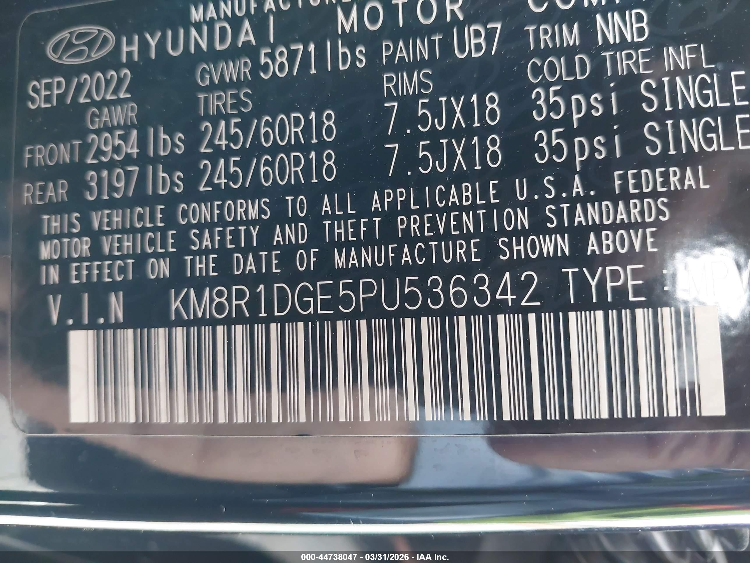 HYUNDAI PALISADE image 9