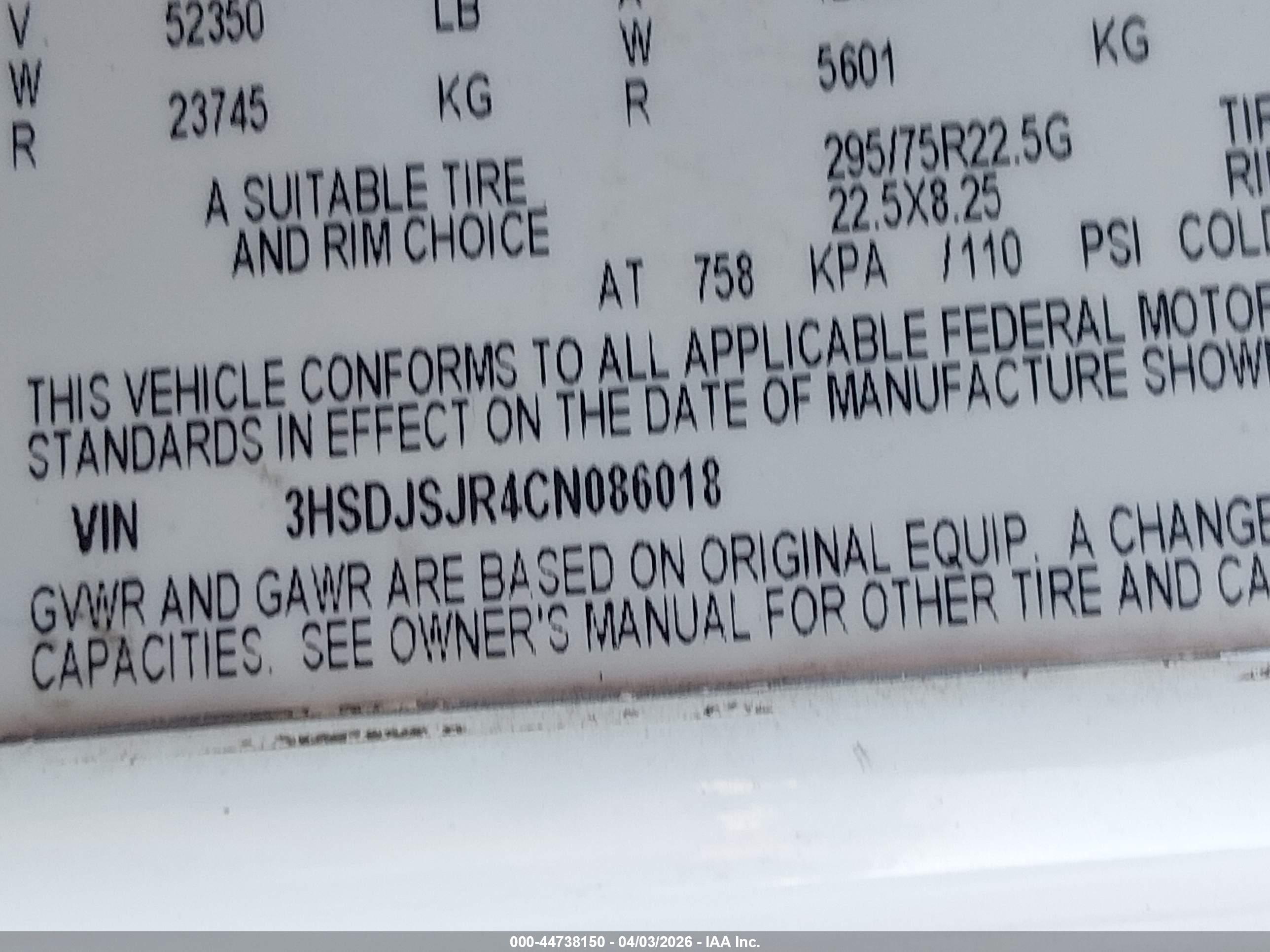 INTERNATIONAL PROSTAR image 9