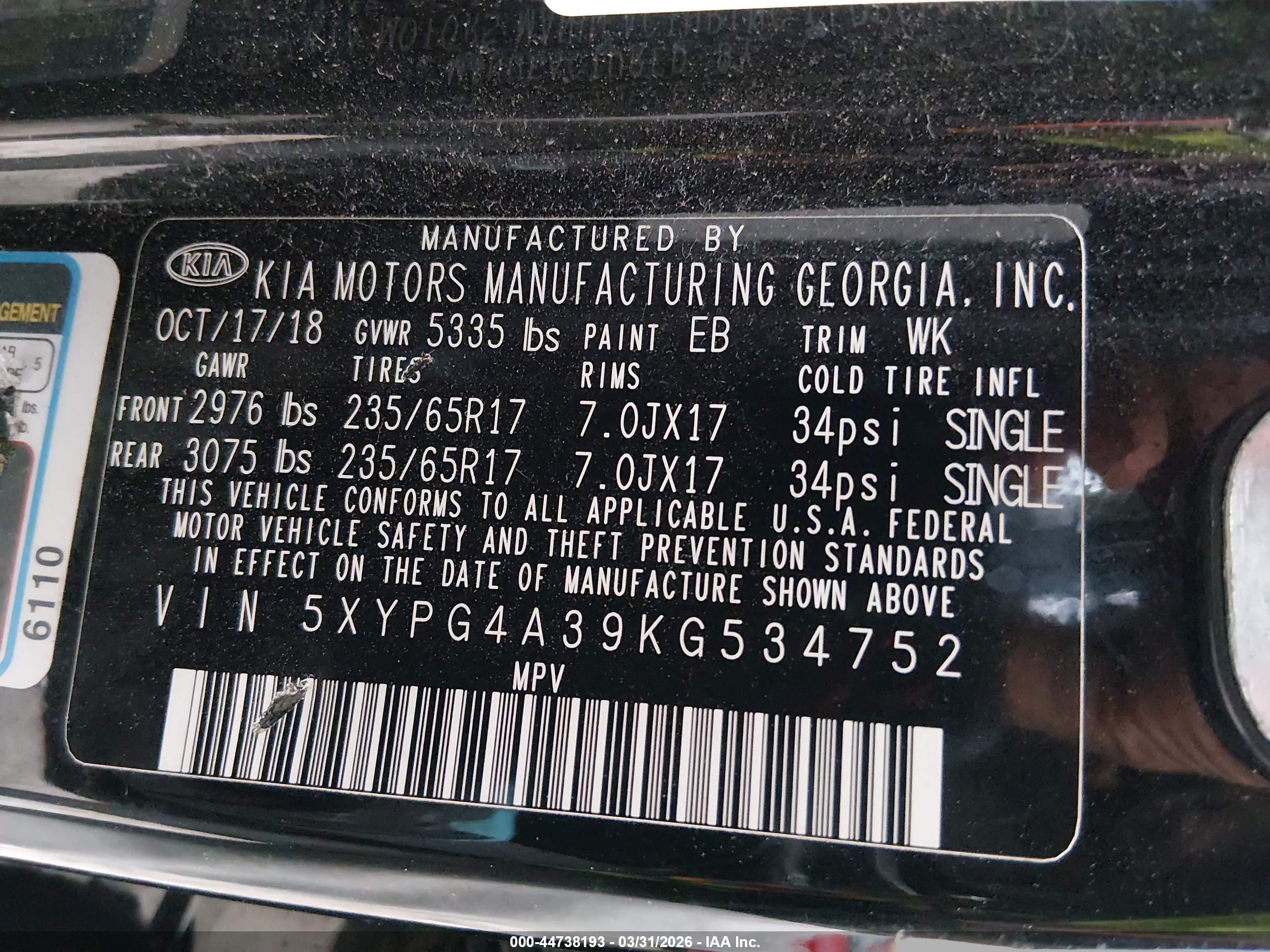 KIA SORENTO image 9