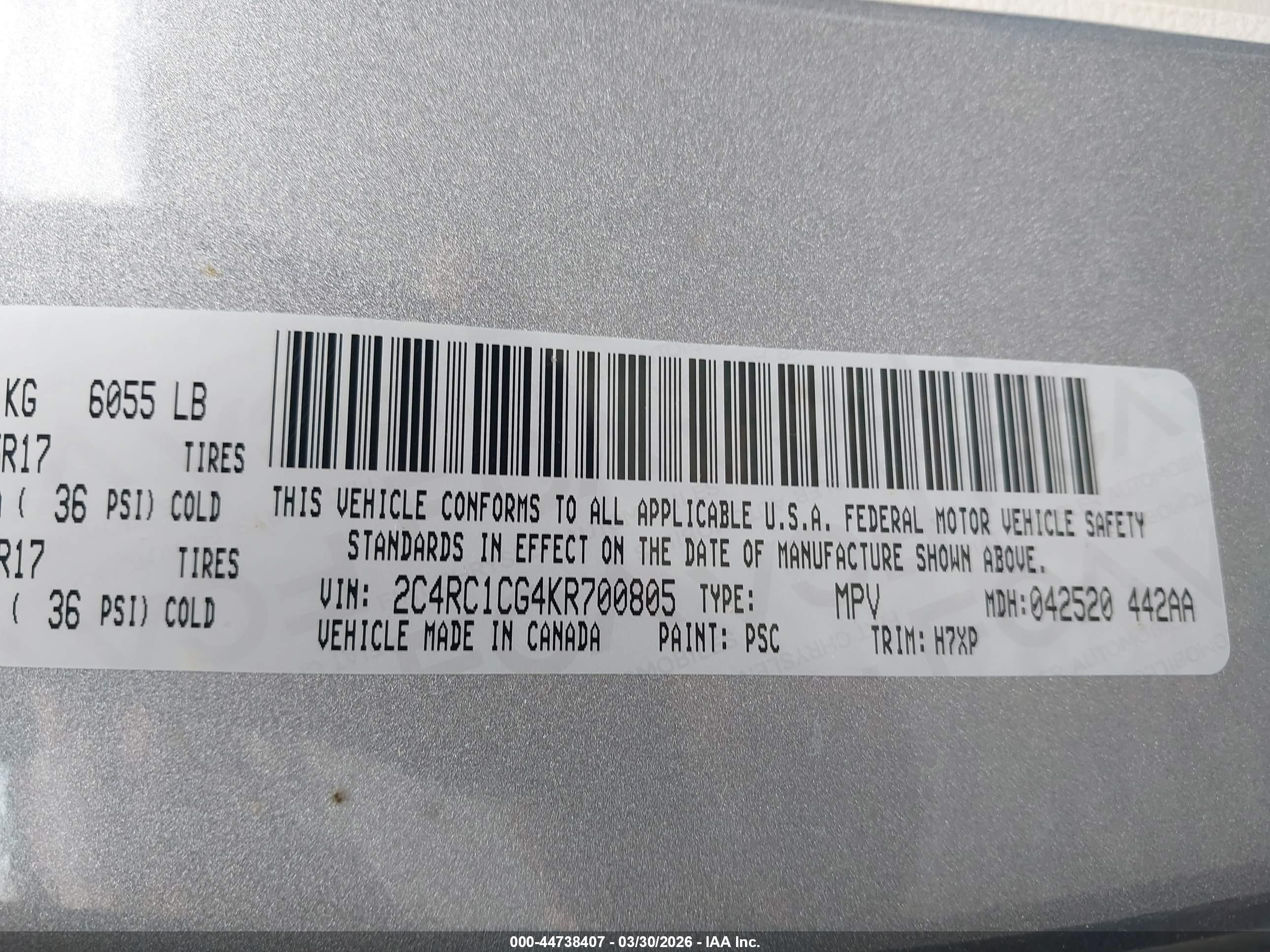 CHRYSLER PACIFICA image 9