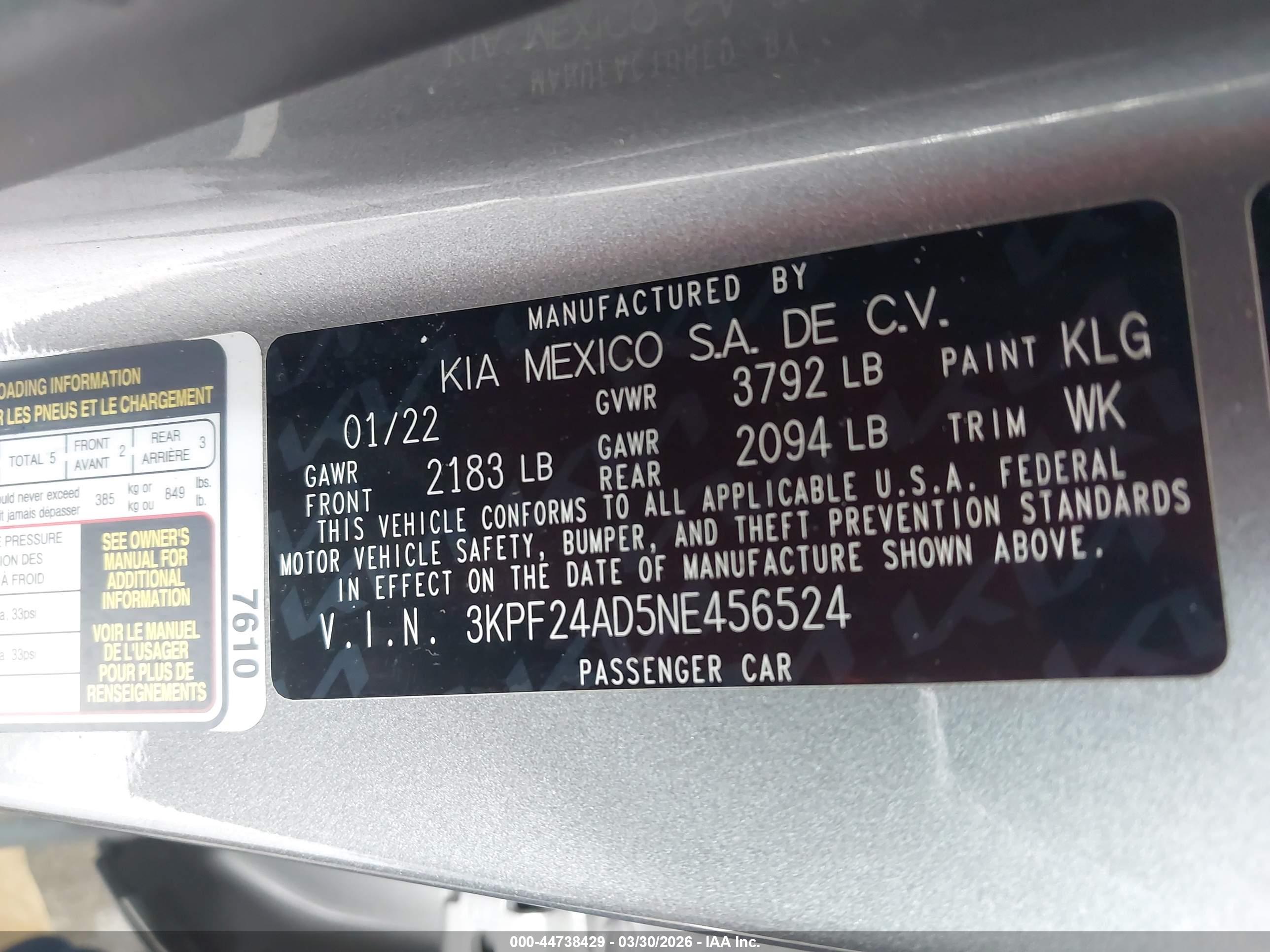 KIA FORTE image 9