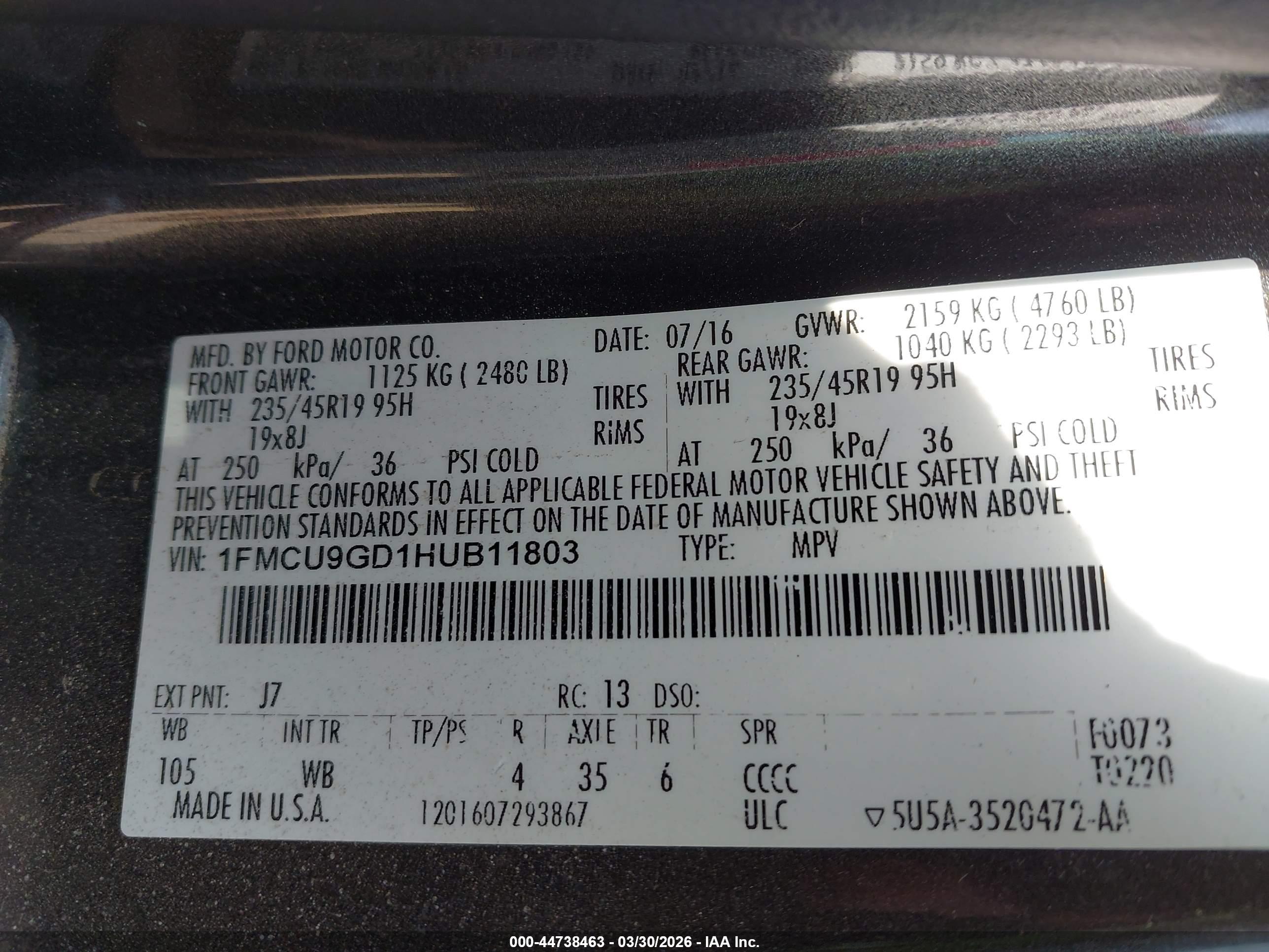FORD ESCAPE image 9