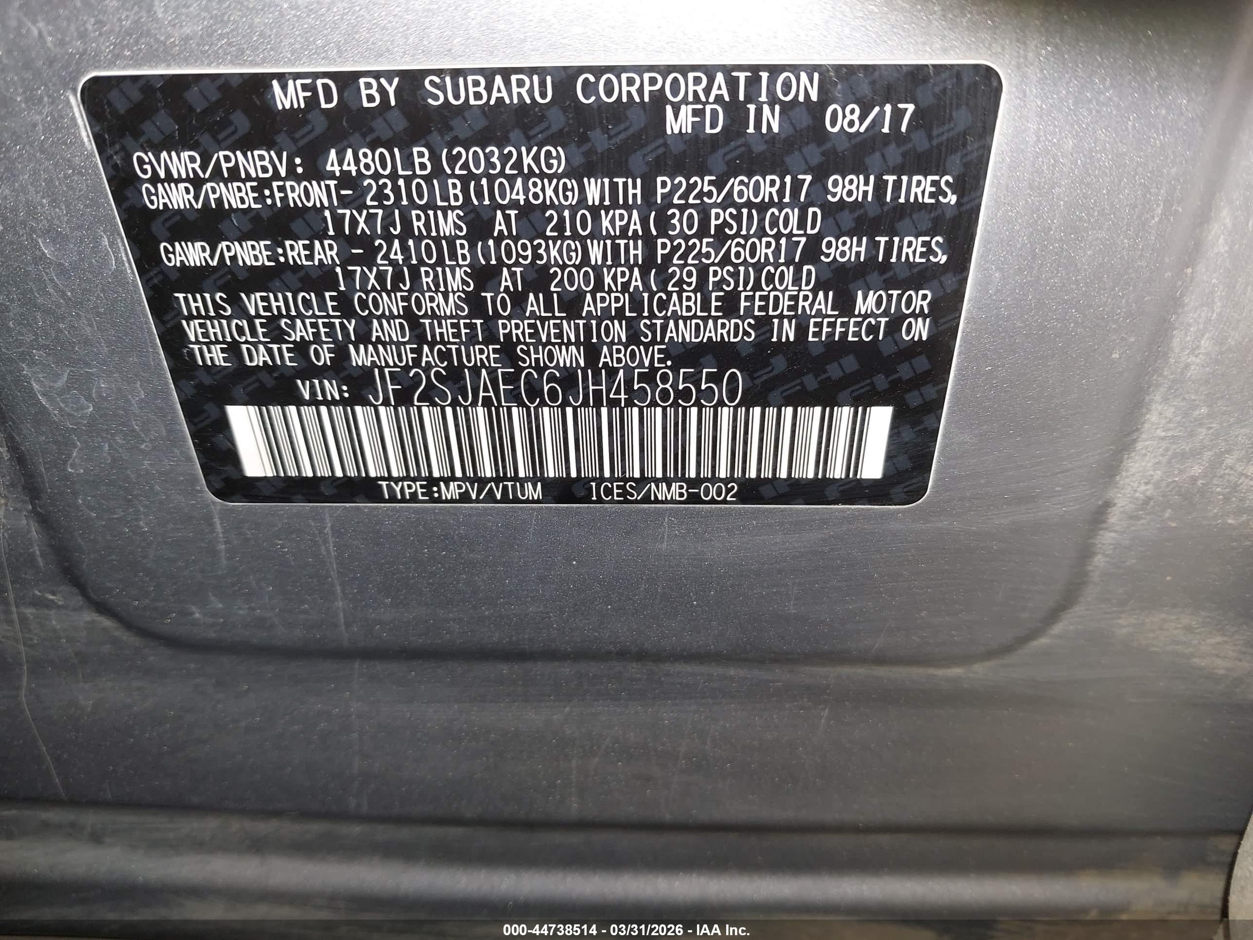 SUBARU FORESTER image 9