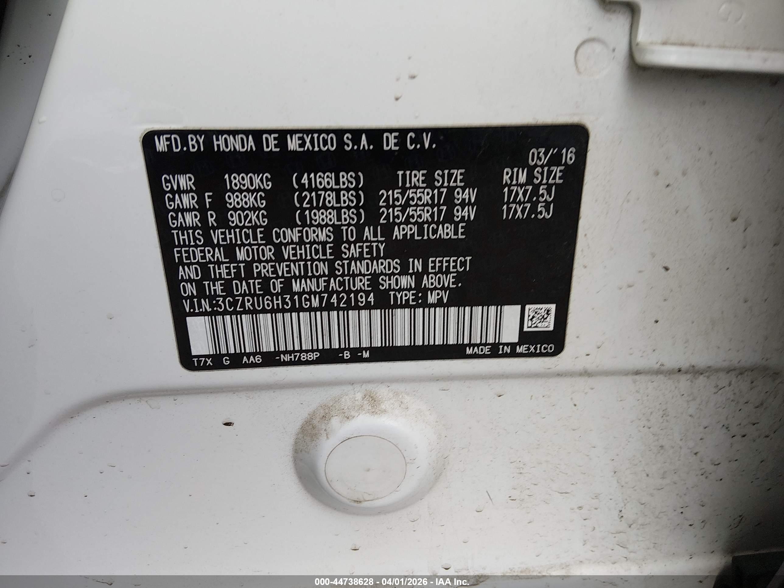 HONDA HR-V image 9