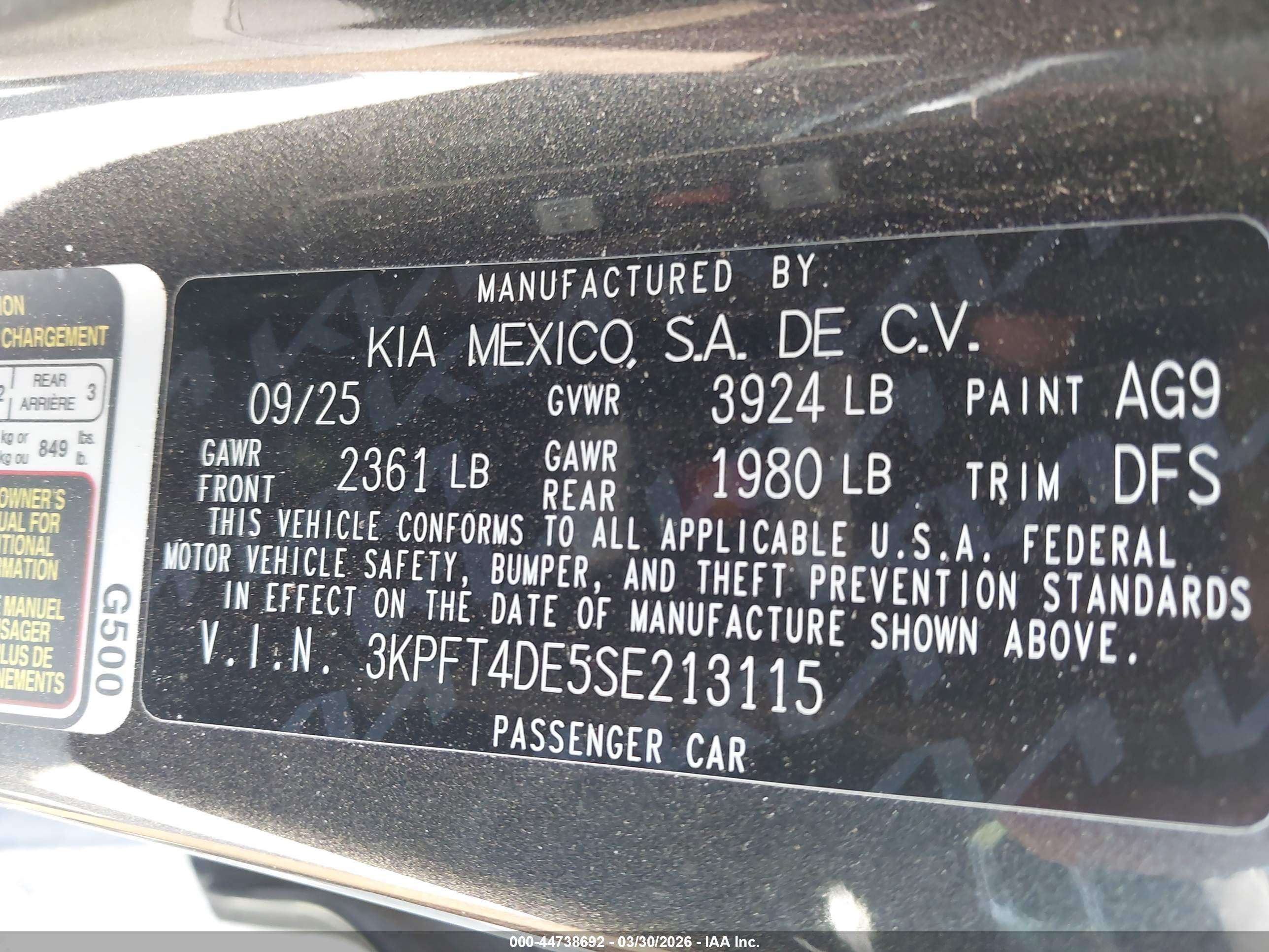 KIA K4 image 9