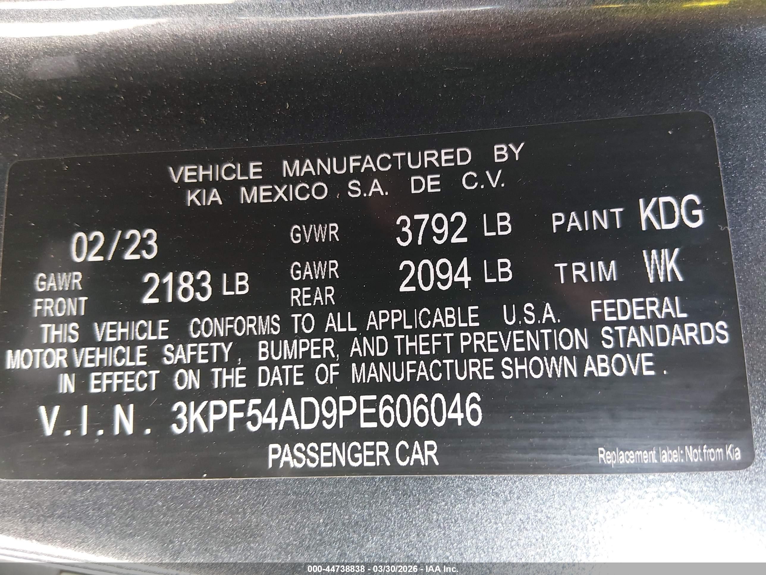 KIA FORTE image 9